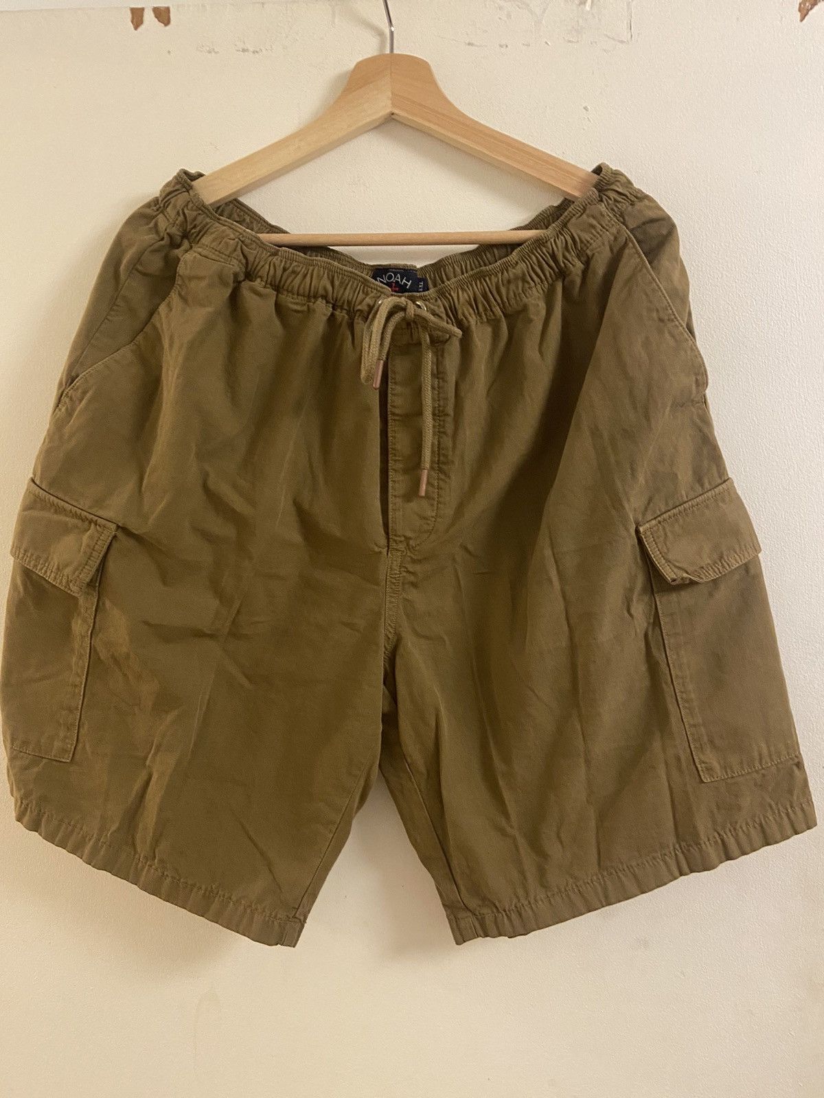 Noah Noah cotton rip stop cargo shorts size xxl in coyote brown Size US 38 / EU 54 - 2 Thumbnail