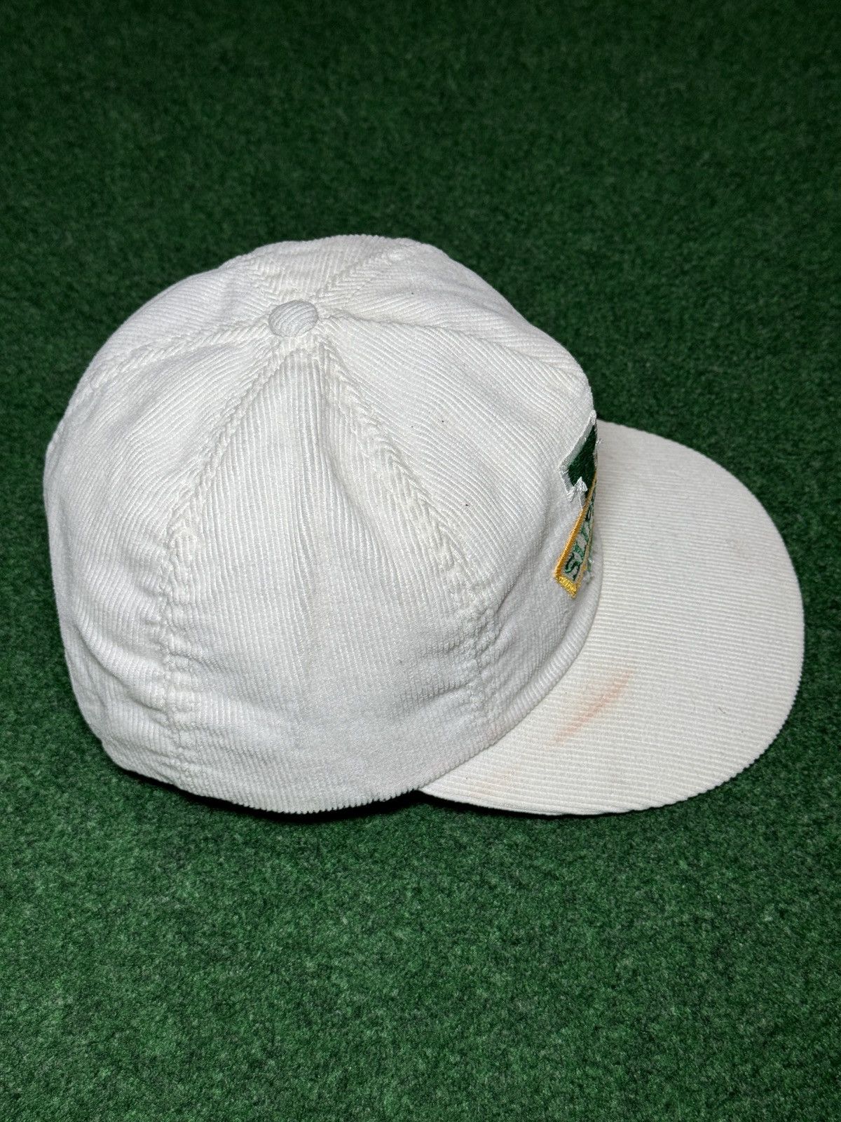 Vintage Vintage 80s Slippery Rock Univeristy Corduroy College Hat Size ONE SIZE - 5 Thumbnail