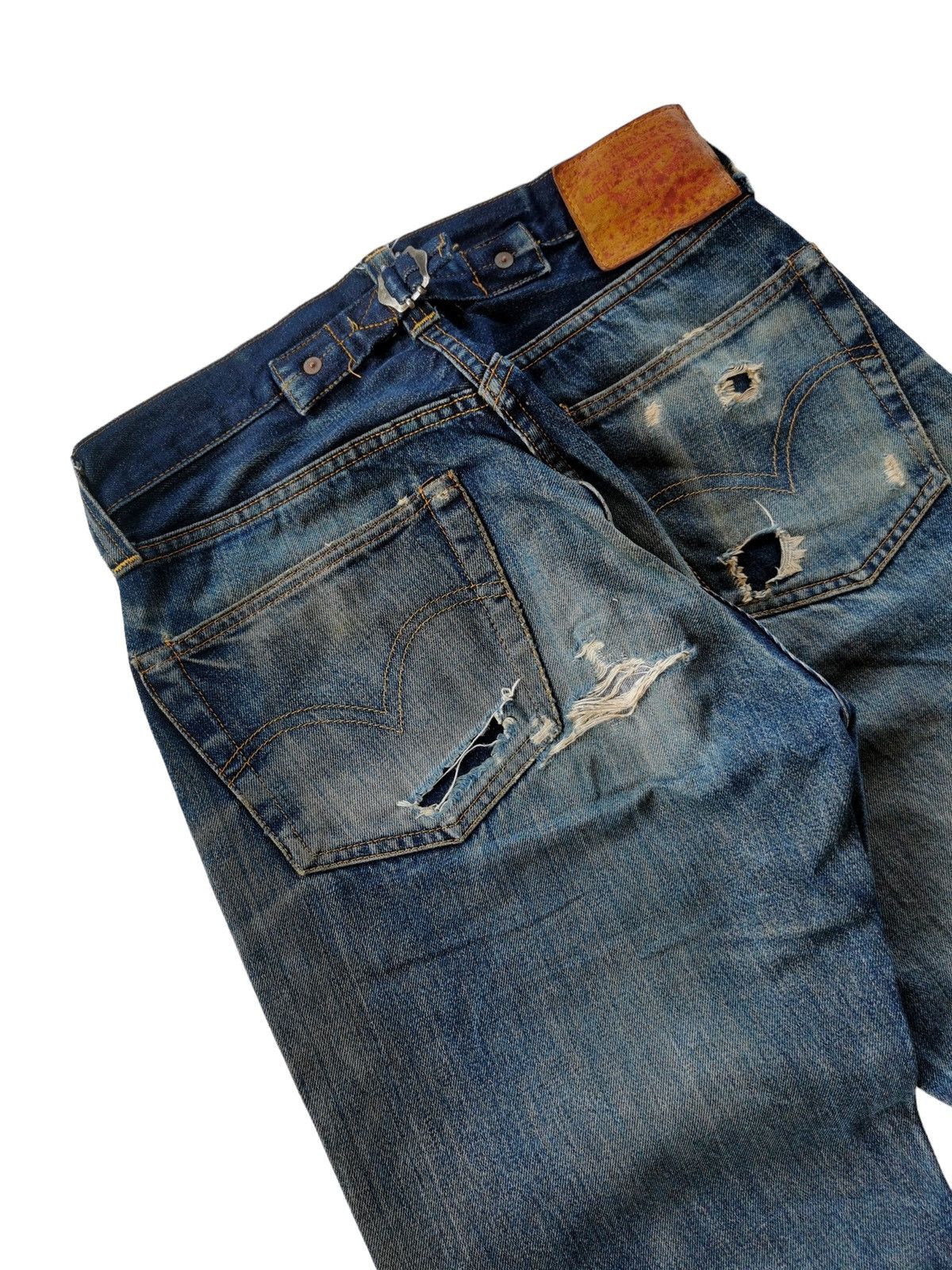 Levi's × Undercover × Vintage Selvedge Levis Vintage Nice Distressed Style (Size 28x42) Size US 28 / EU 44 - 5 Thumbnail