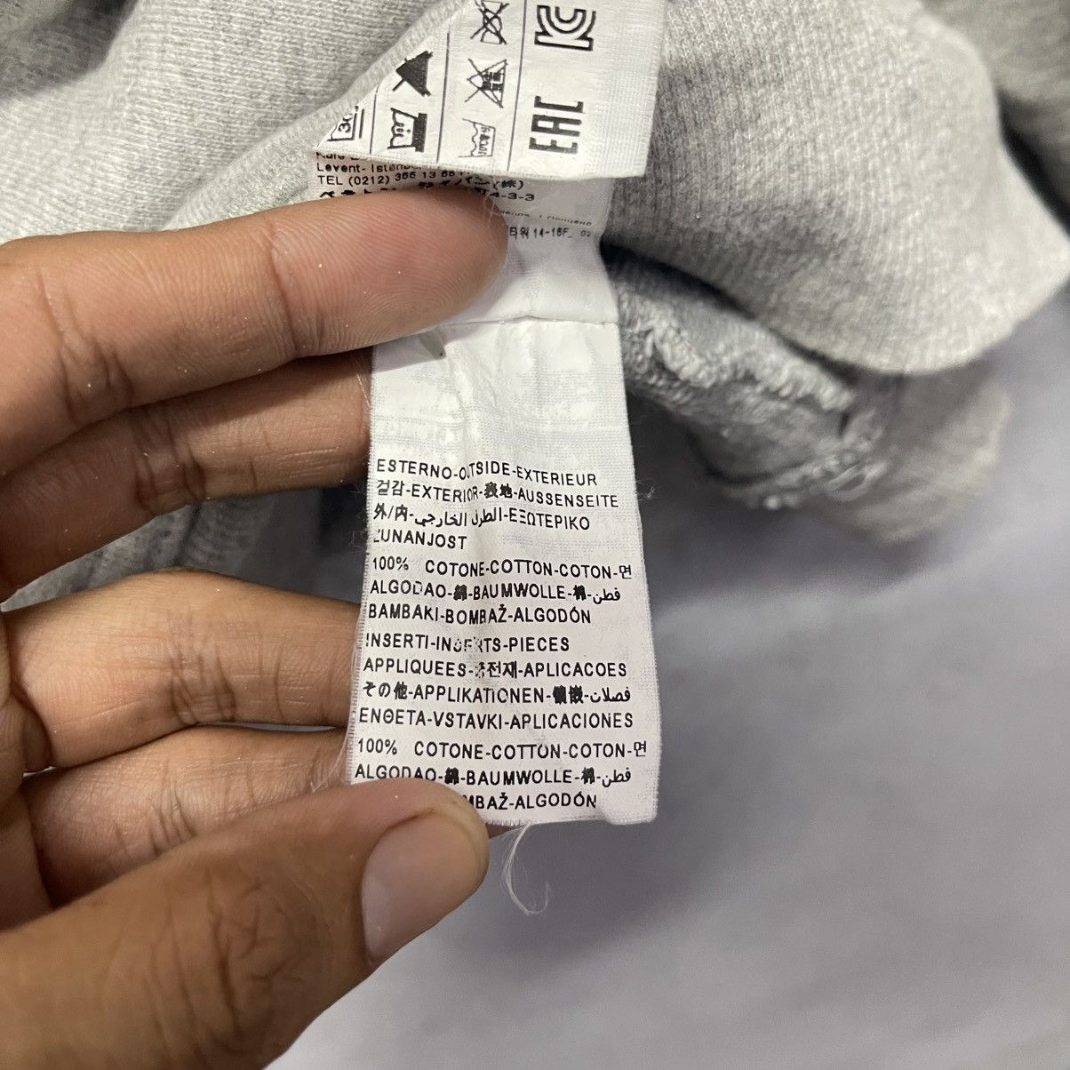 United Colors Of Benetton United Colors of Benetton Logo Hoodie Sweatshirt (XL) Size US XL / EU 56 / 4 - 10 Thumbnail