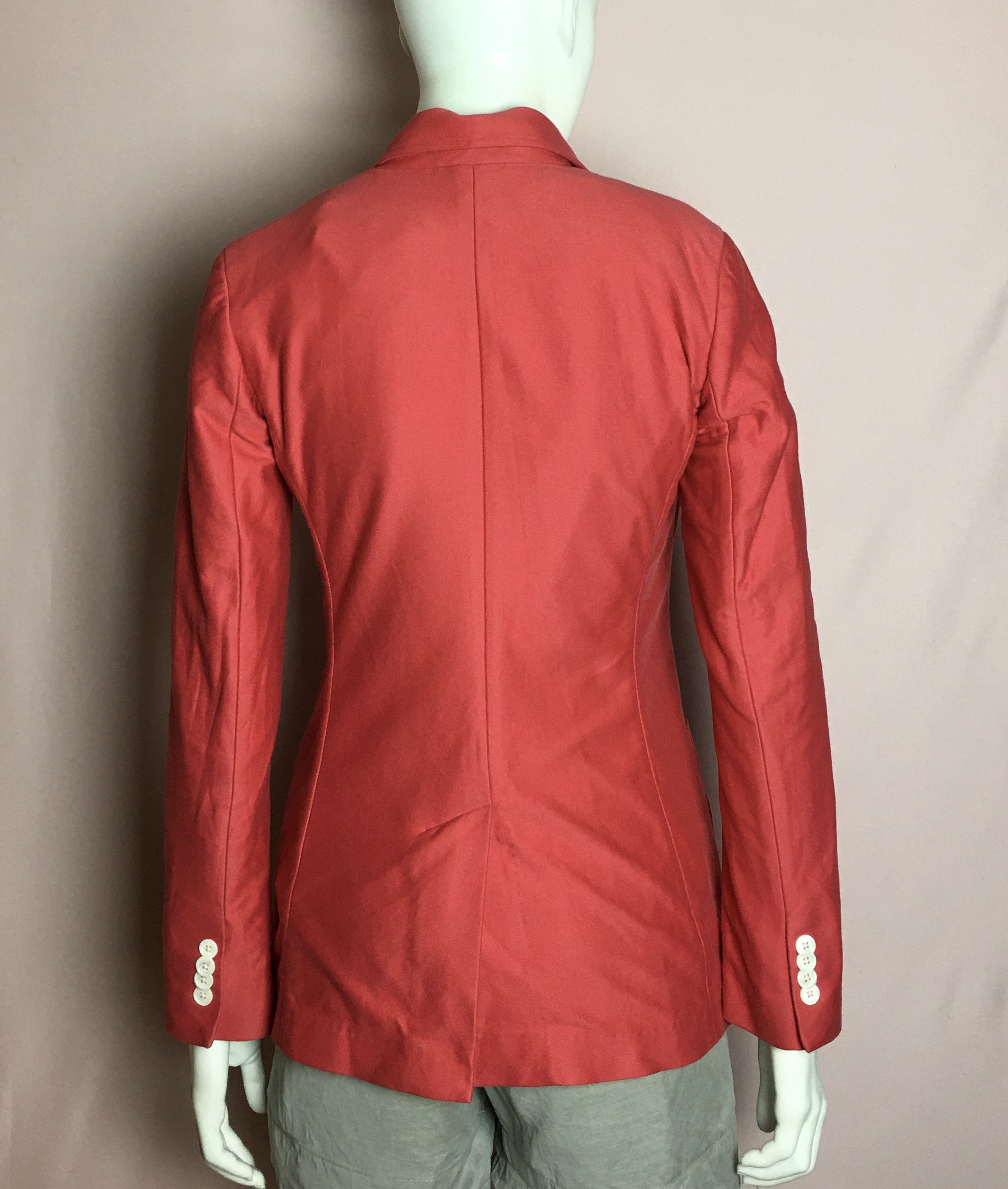 Polo Ralph Lauren Polo Ralph Lauren Womens Logo Double Red Blazer Sz 2 Size XS / US 0-2 / IT 36-38 - 7 Thumbnail