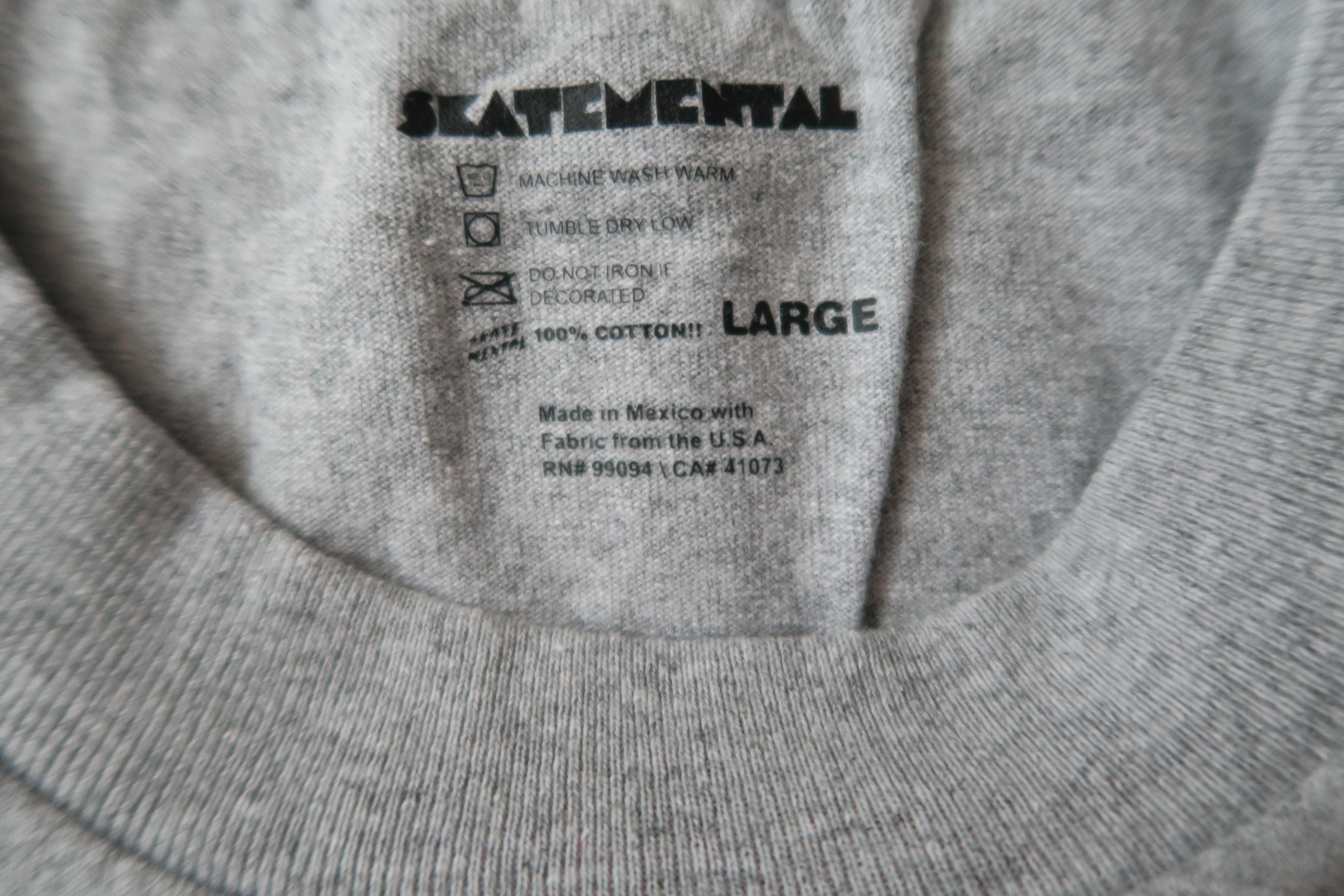 Vintage Skate Mental Baby Bong Skateboarding T-Shirt Size US L / EU 52-54 / 3 - 4 Thumbnail