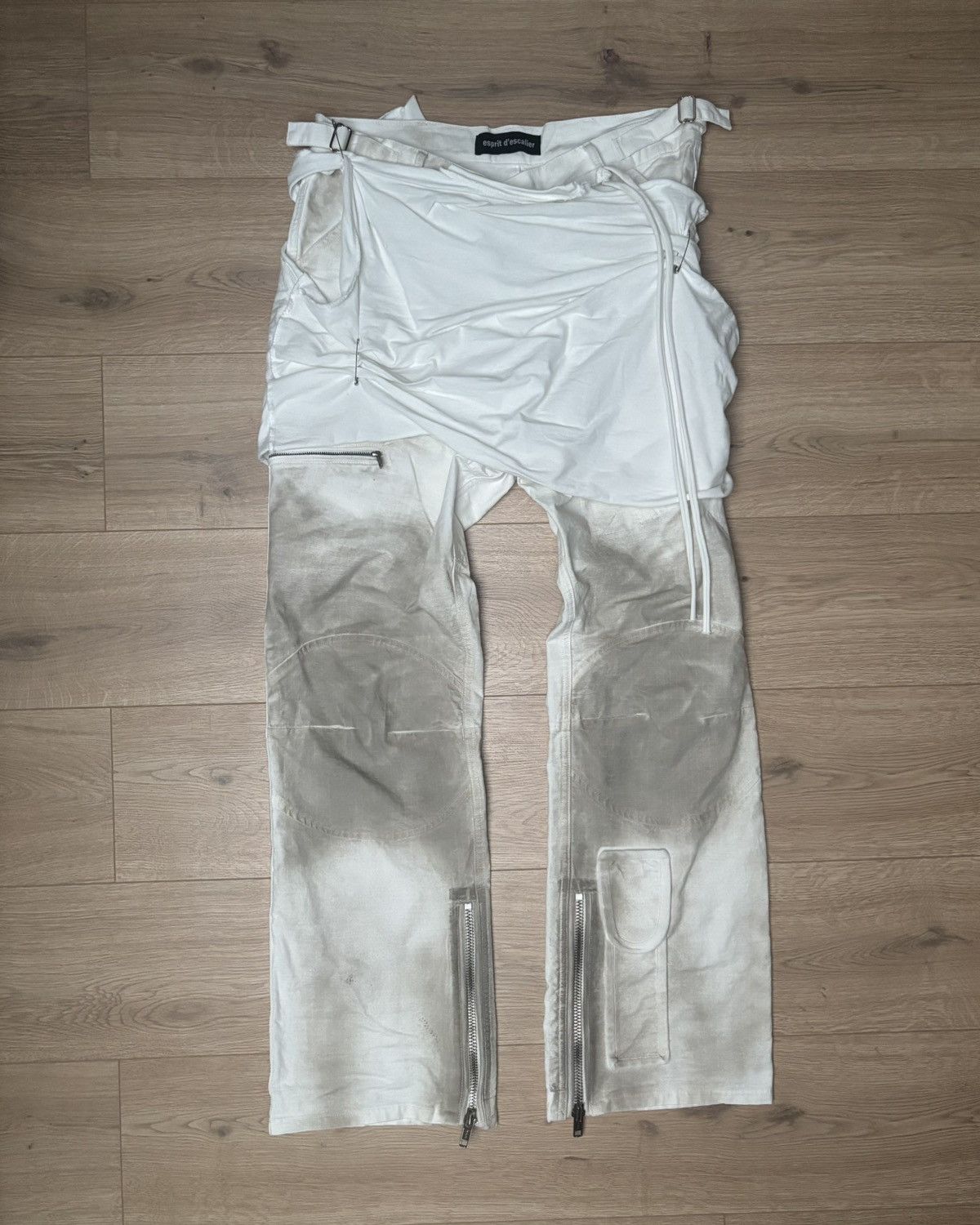 パンツ ESPRIT D'ESCALIER / DRAGGED GRAFT PANTS ESPRIT D'ESCALIER / DRAGGED GRAFT PANTS | PLUG