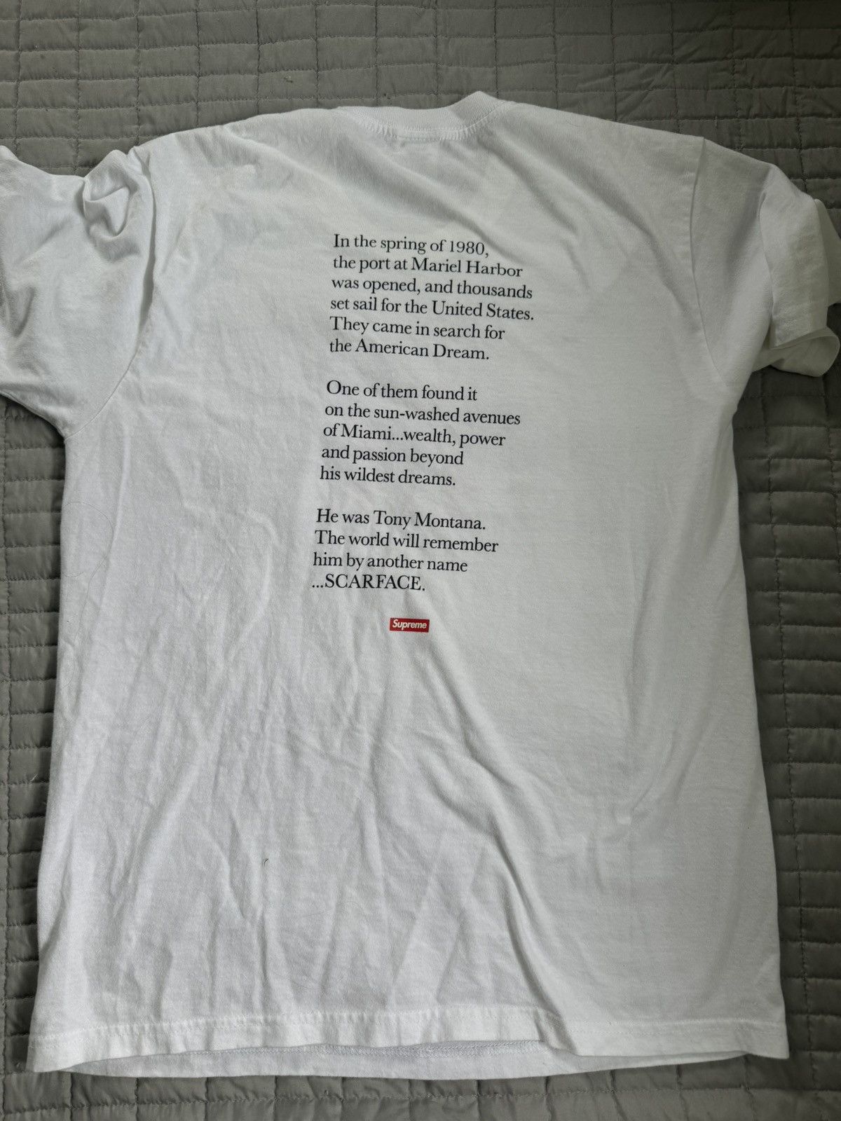 Supreme Scarface ‘Say Hello’ Tee FW17