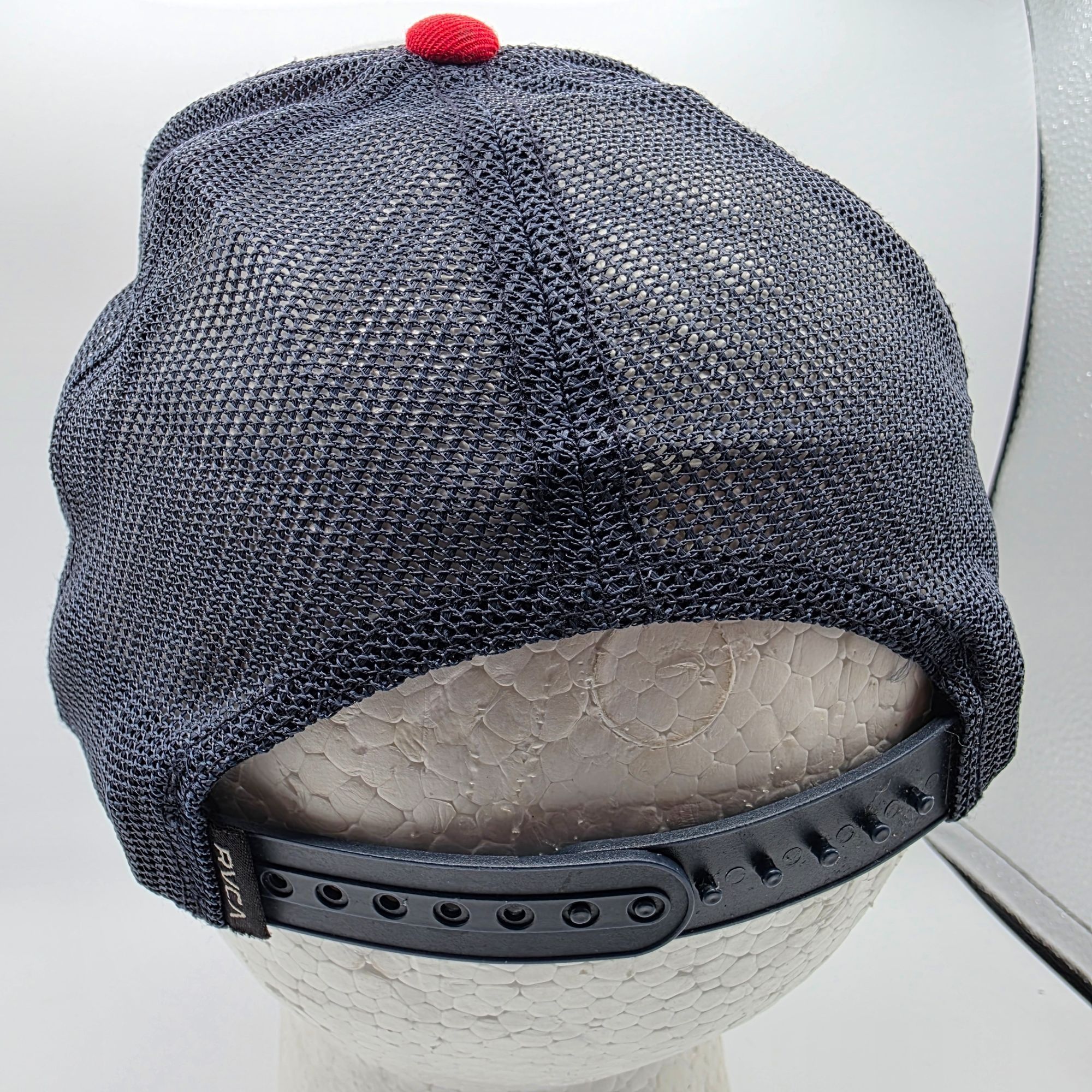 RVCA RVCA Mens VA All The Way Trucker Hat Mesh Back Breathable Ad Size ONE SIZE - 3 Thumbnail