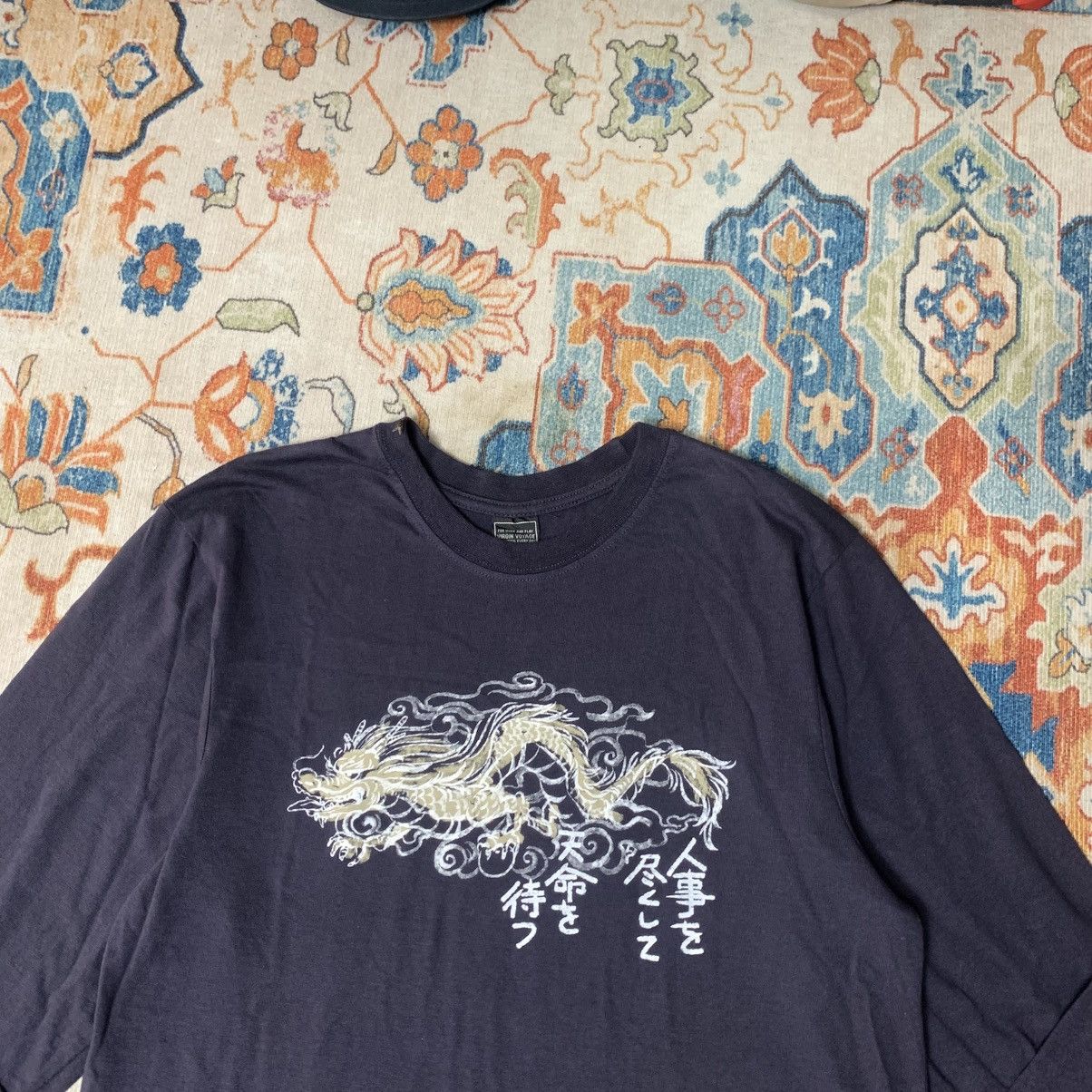 JNCO Vtg Y2K Japanese Dragon Long Sleeve dragon Size US M / EU 48-50 / 2 - 3 Thumbnail