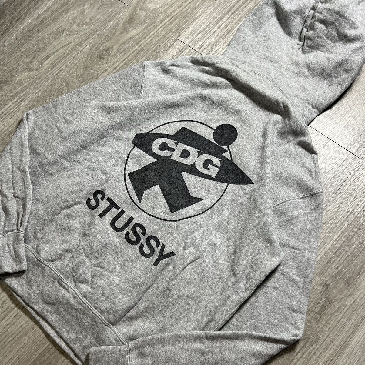 Comme des Garcons × Stussy Stussy X CDG Hoodie Size US M / EU 48-50 / 2 - 10 Thumbnail