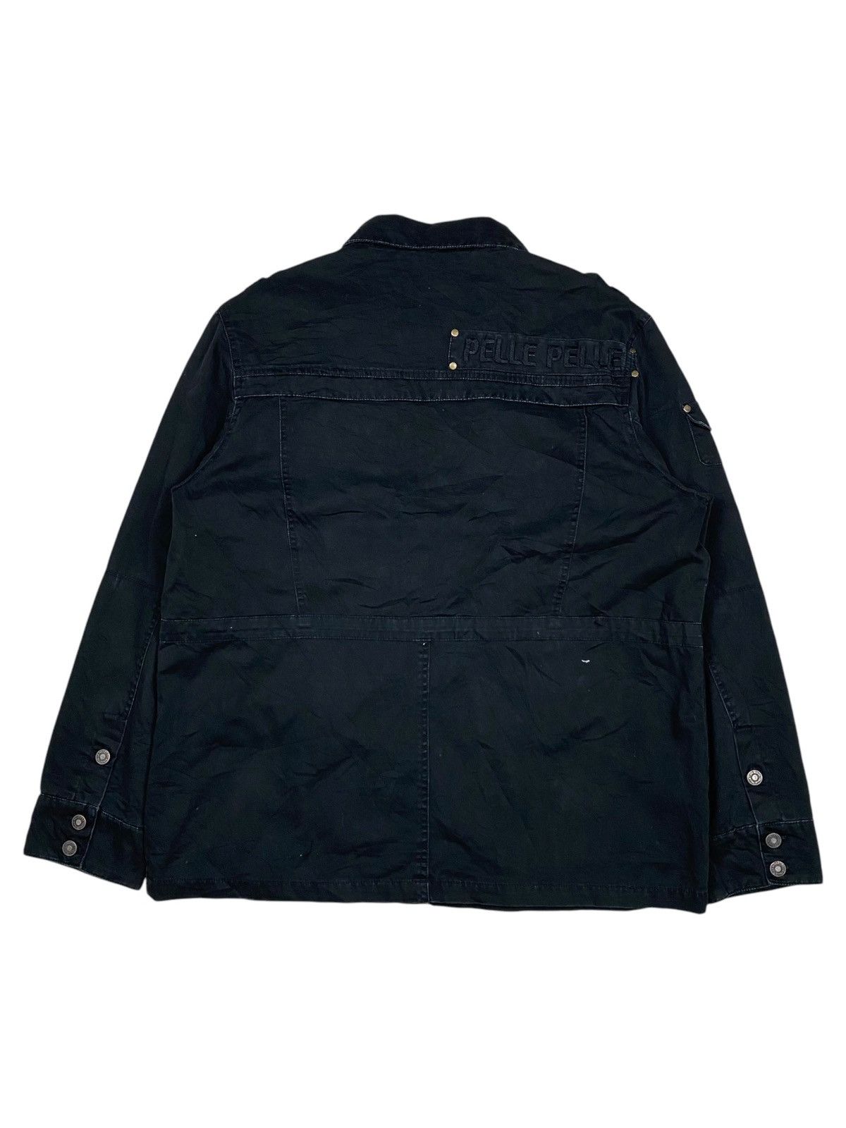 Pelle Pelle 1990s Pelle Pelle - Multizips Cargo Jacket Size US M / EU 48-50 / 2 - 3 Thumbnail
