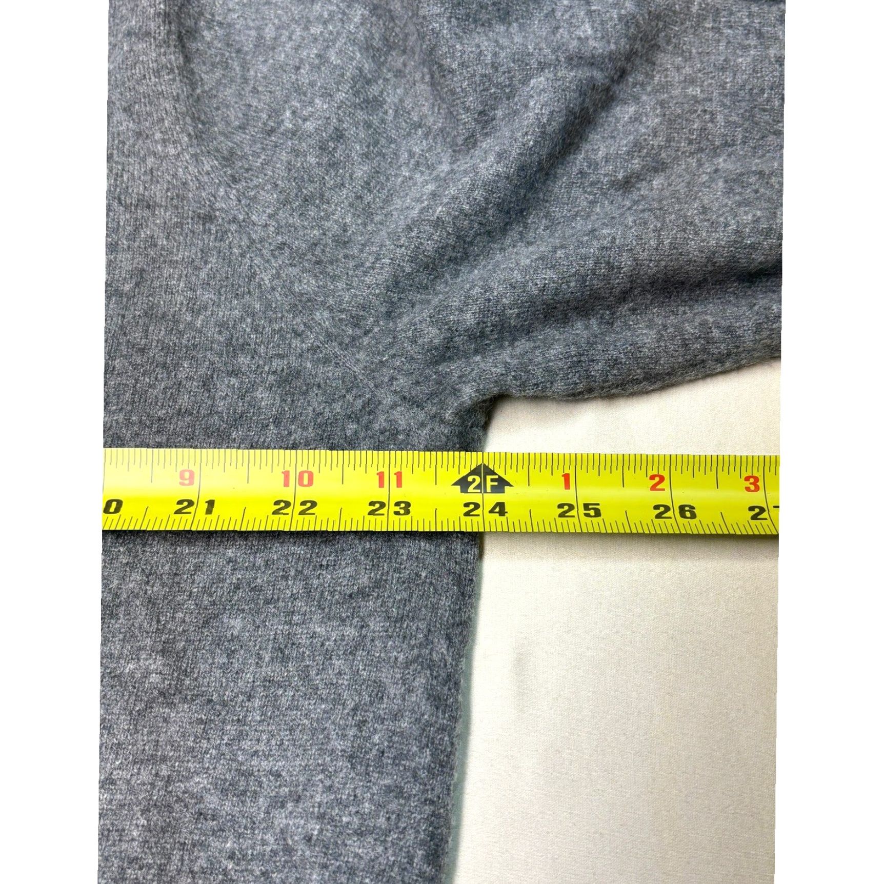 Saks Fifth Avenue Saks Fifth Avenue Mens Cashmere Mock Neck Button Pullover Sweater XL Gray Size US XL / EU 56 / 4 - 6 Thumbnail