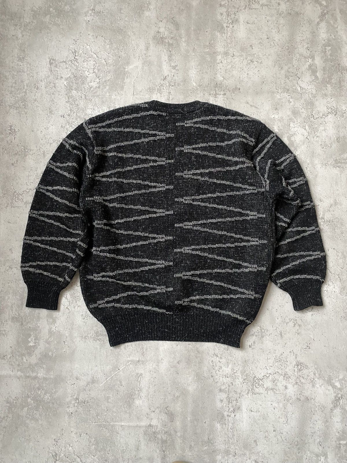 Issey Miyake Issey Miyake Men Archive wool sweater 80s Size US M / EU 48-50 / 2 - 9 Thumbnail