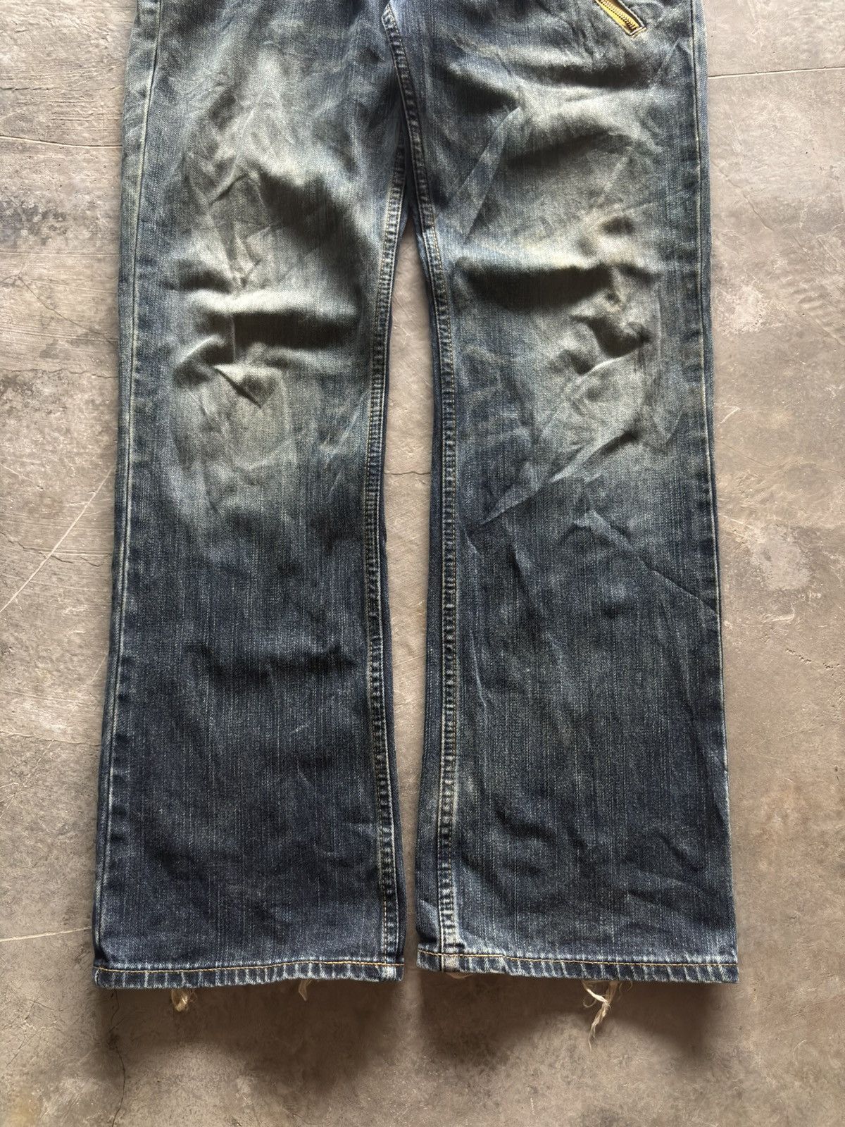 Japanese Brand DOUBLE WAIST WRANGLER japanese punk grunge ppfm style Size US 32 / EU 48 - 10 Thumbnail