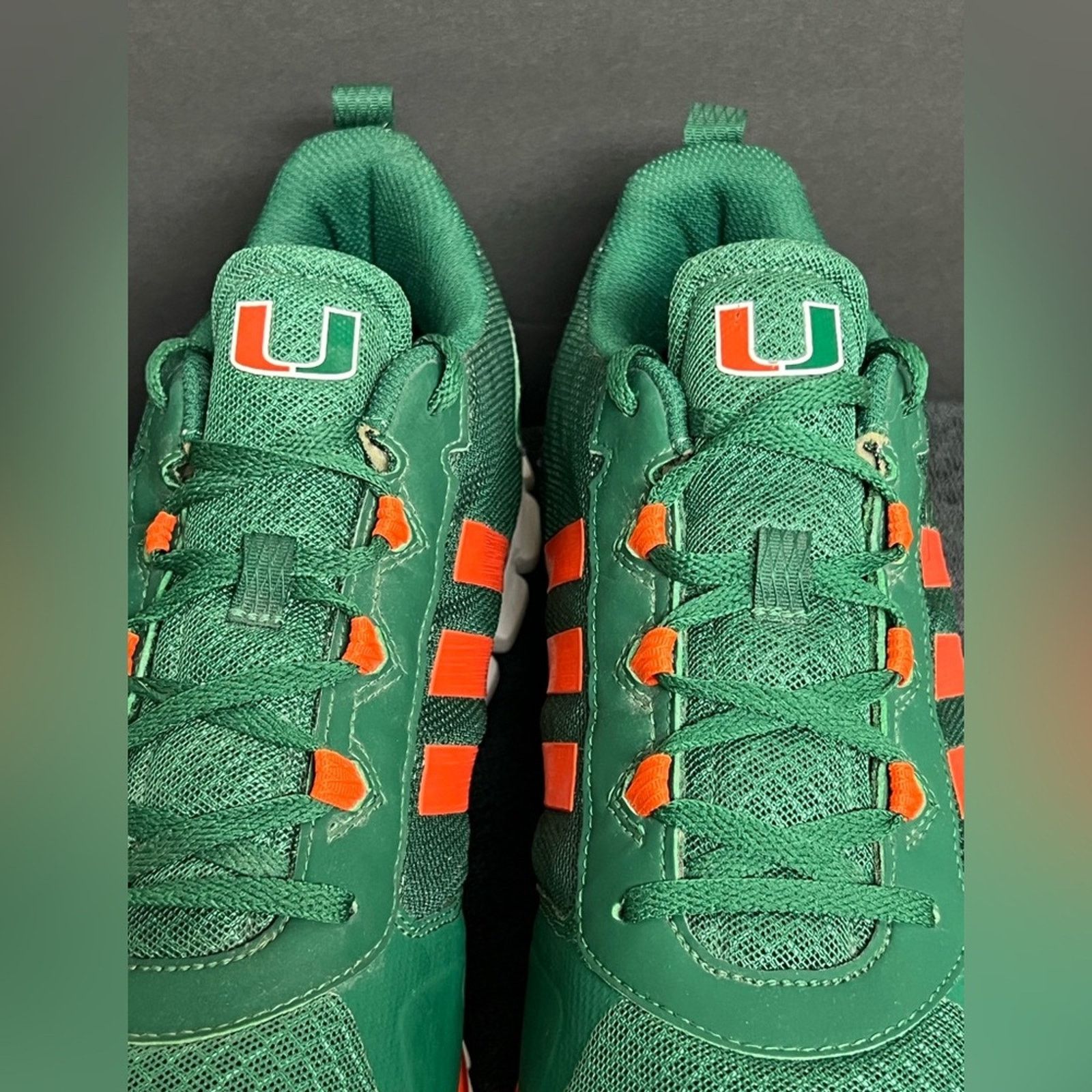 Adidas Adidas Player Issued Miami Hurricanes TEAM EXCLUSIVE 16 RARE Size US 15 / EU 48 - 7 Thumbnail