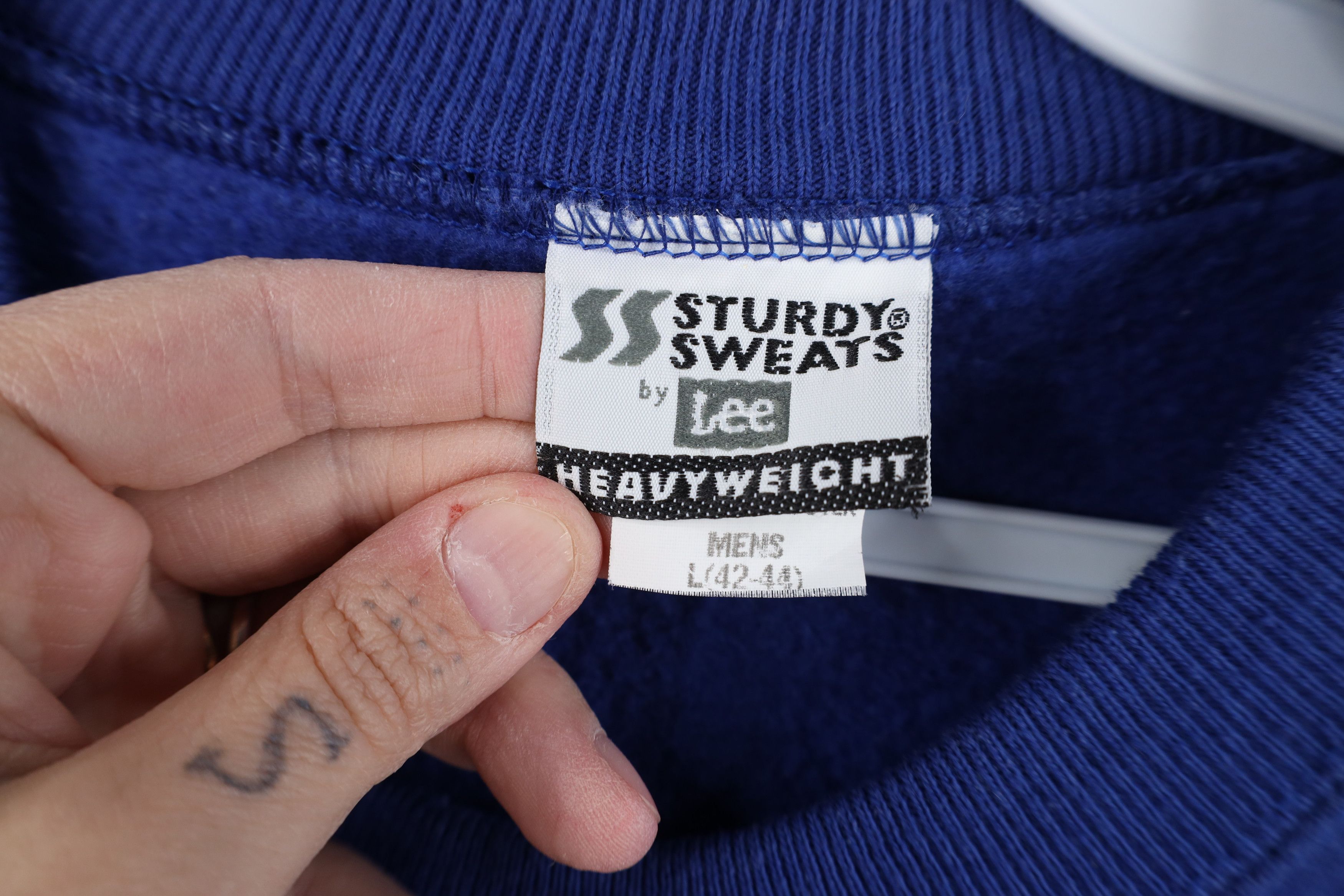 Vintage Vintage 90s Streetwear Heavyweight Crewneck Sweatshirt USA Size US L / EU 52-54 / 3 - 5 Thumbnail