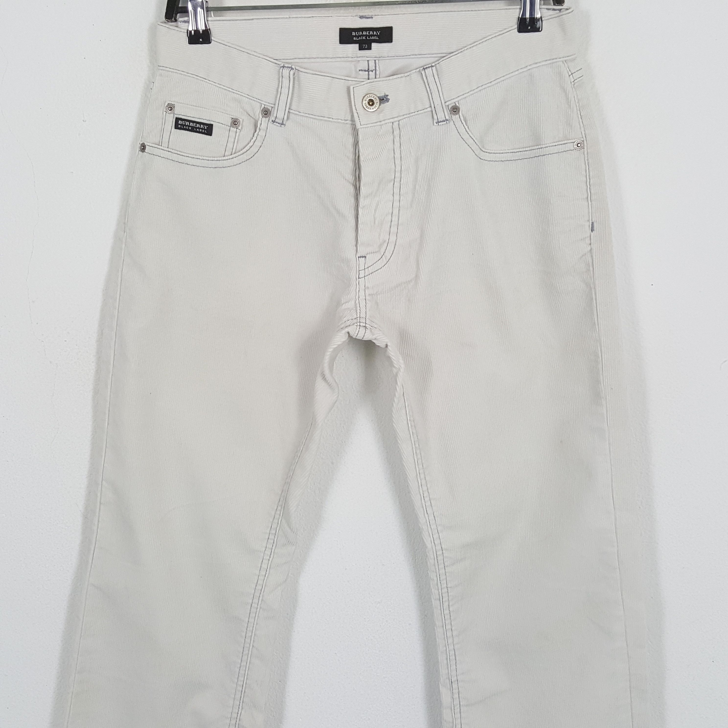 Burberry × Vintage BURBERRY BLACK LABEL Corduroy Pants Size US 30 / EU 46 - 2 Thumbnail