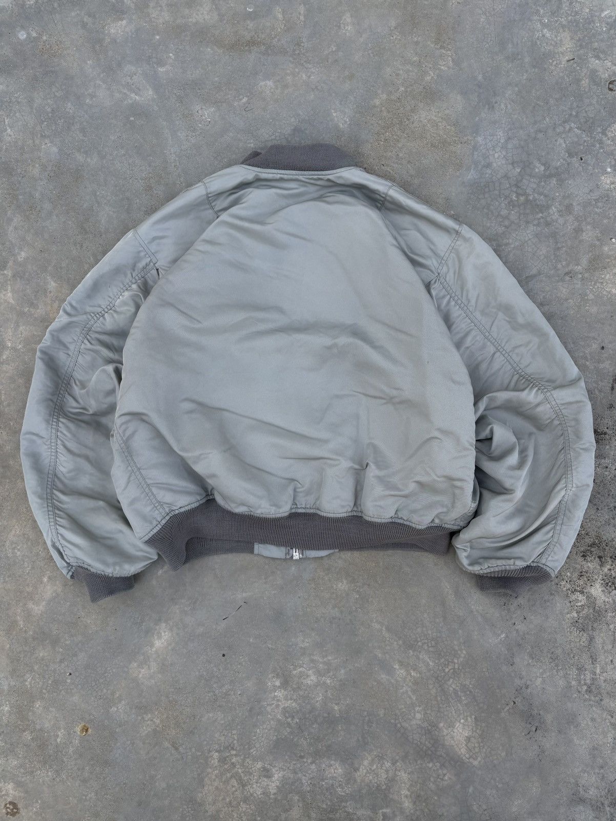 Alpha Industries Vintage Faded MA-1 A Bomber Jacket Size US M / EU 48-50 / 2 - 10 Thumbnail