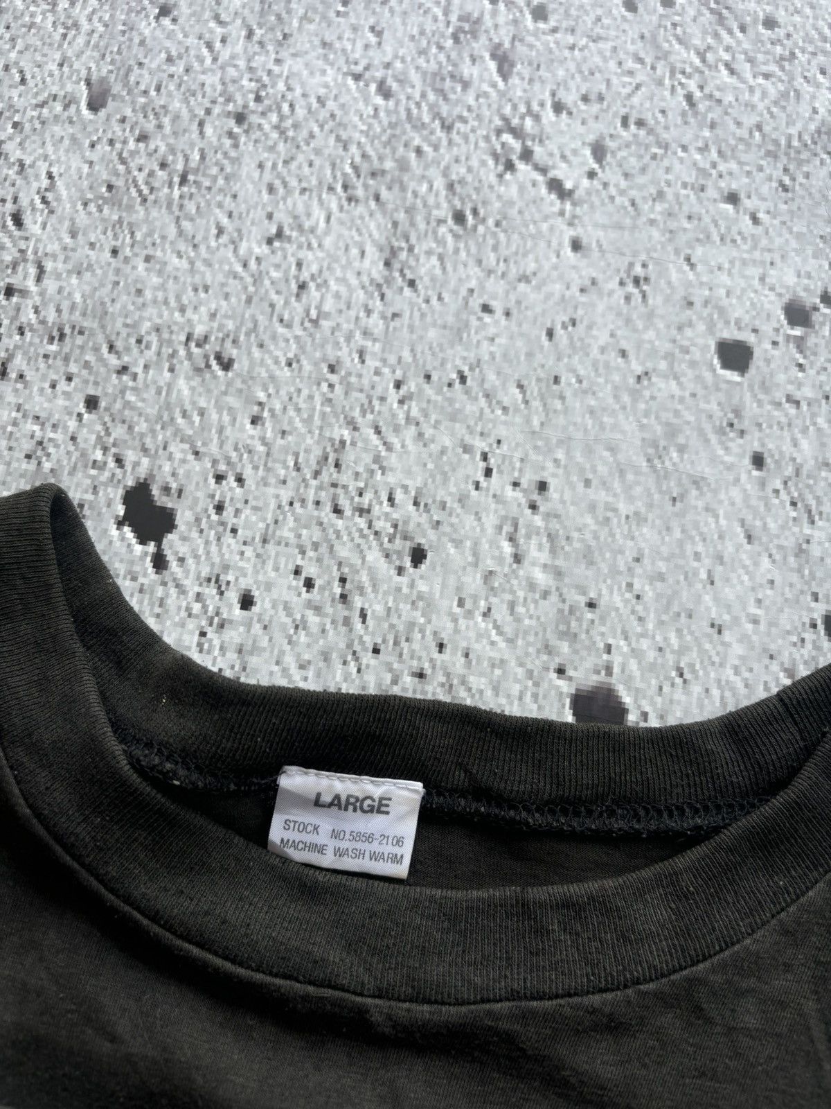 Vintage Vintage 90's Skull faded tshirt Size US L / EU 52-54 / 3 - 4 Thumbnail