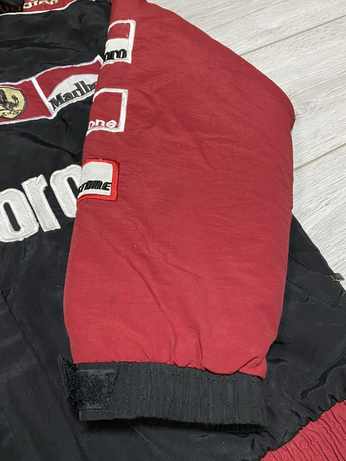 Marlboro Marlboro Ferrari vintage racing bomber shell jacket Size US XL / EU 56 / 4 - 10 Thumbnail