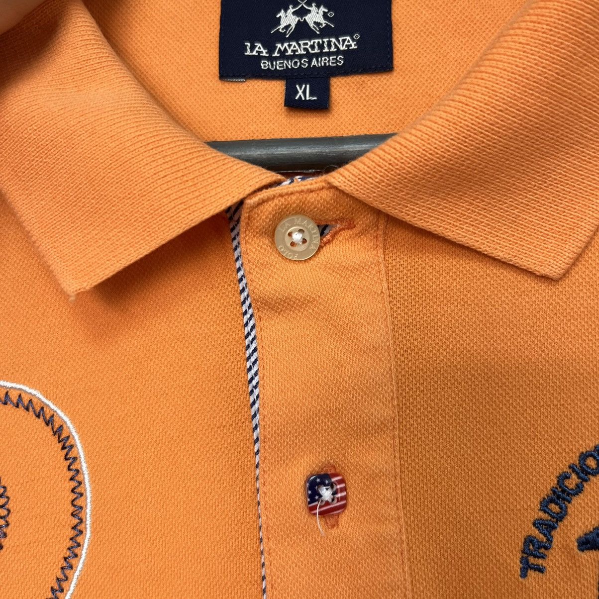 La Martina Vintage La Martina Polo T Shirt Size US XL / EU 56 / 4 - 6 Thumbnail