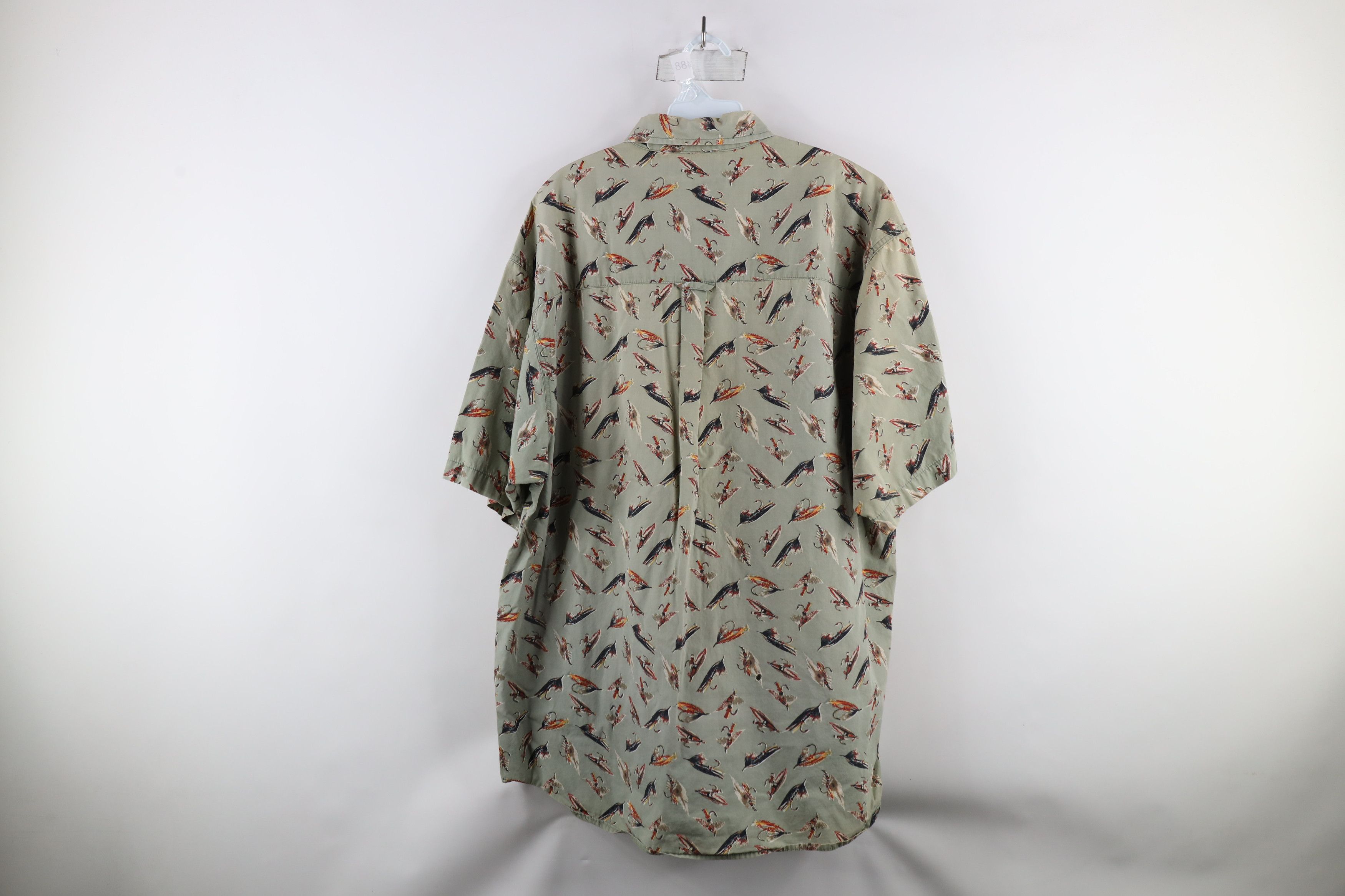 Columbia × Vintage Vintage 90s Columbia All Over Print Button Down Shirt Size US XL / EU 56 / 4 - 13 Thumbnail