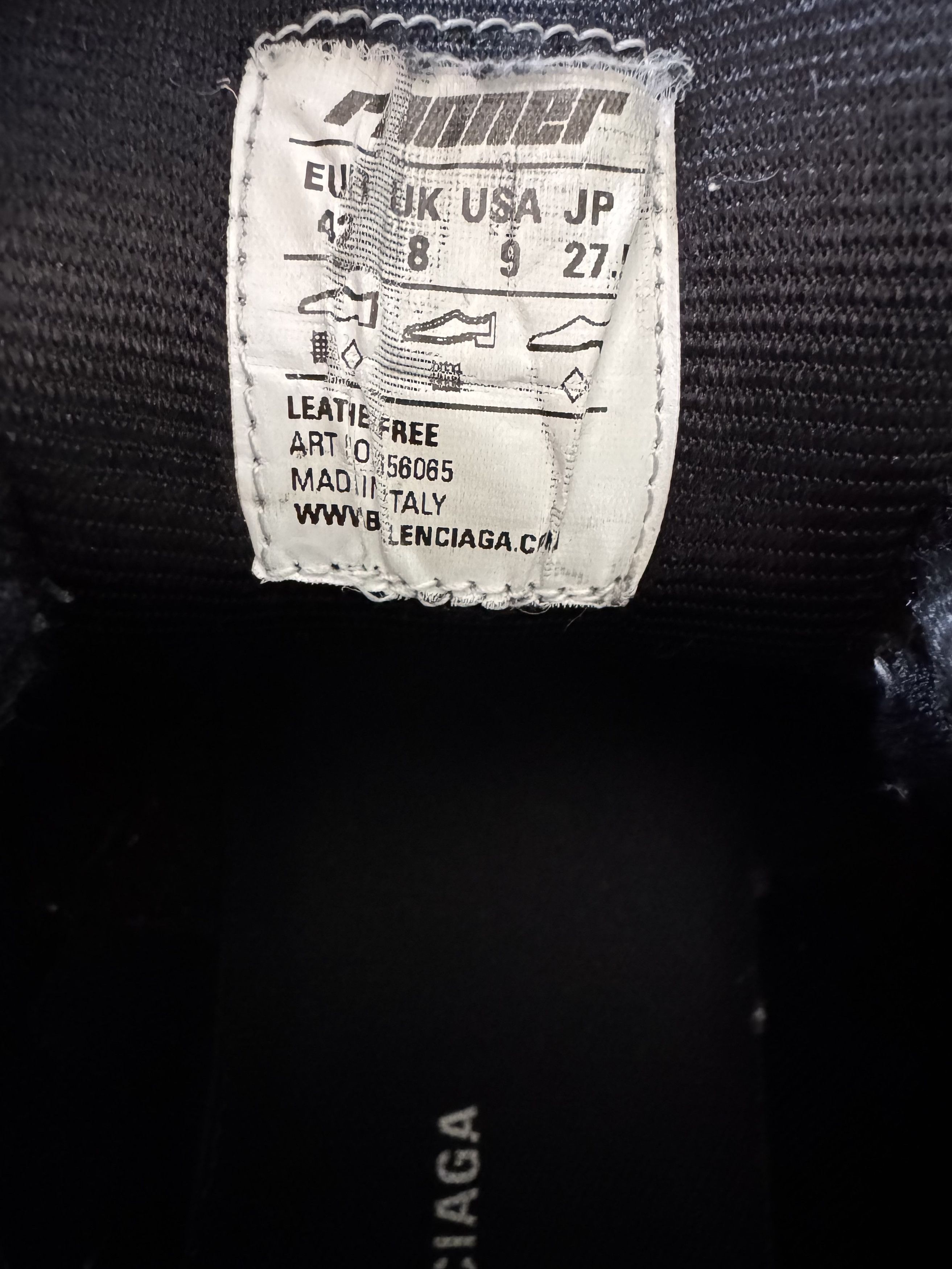 Balenciaga Balenciaga Runner Black, Mesh / Nylon Sneakers - Italy Size US 9 / EU 42 - 4 Thumbnail