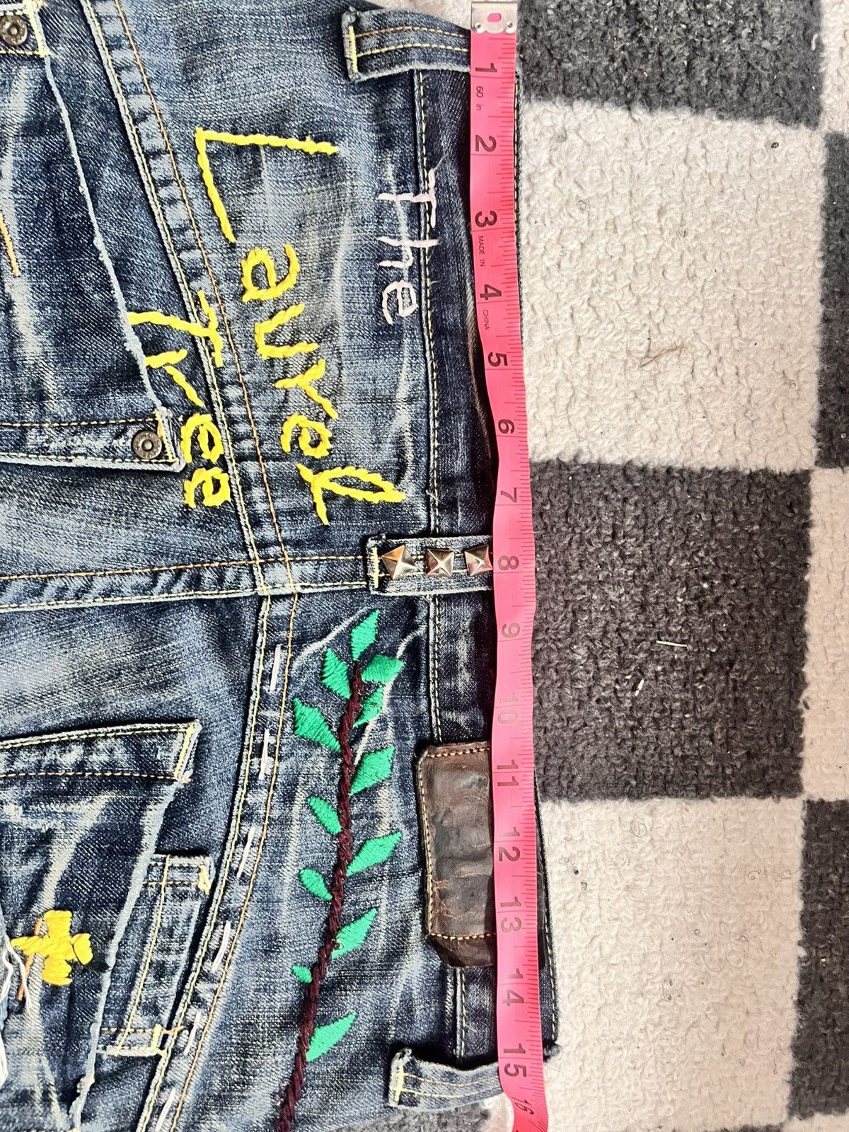 If Six Was Nine DRIVE JEANS “The Laurel Tree” Size 30" / US 8 / IT 44 - 3 Thumbnail