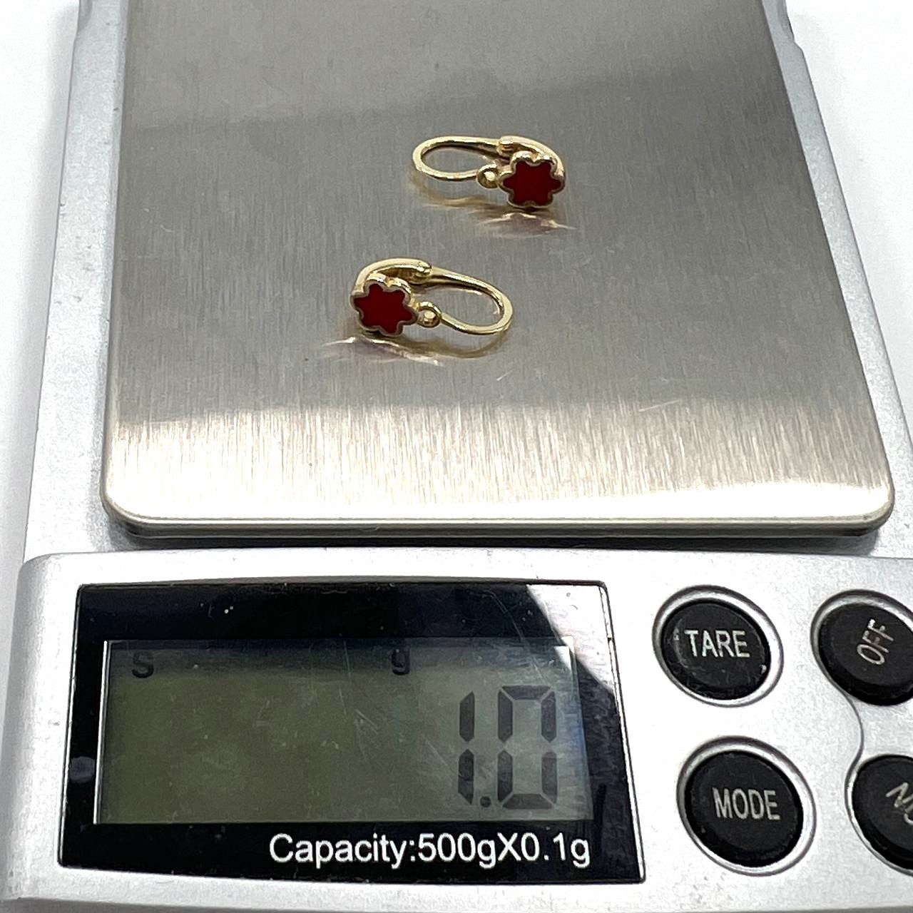 Other 14K Yellow Gold Rose-Shaped Earrings Size ONE SIZE - 8 Thumbnail