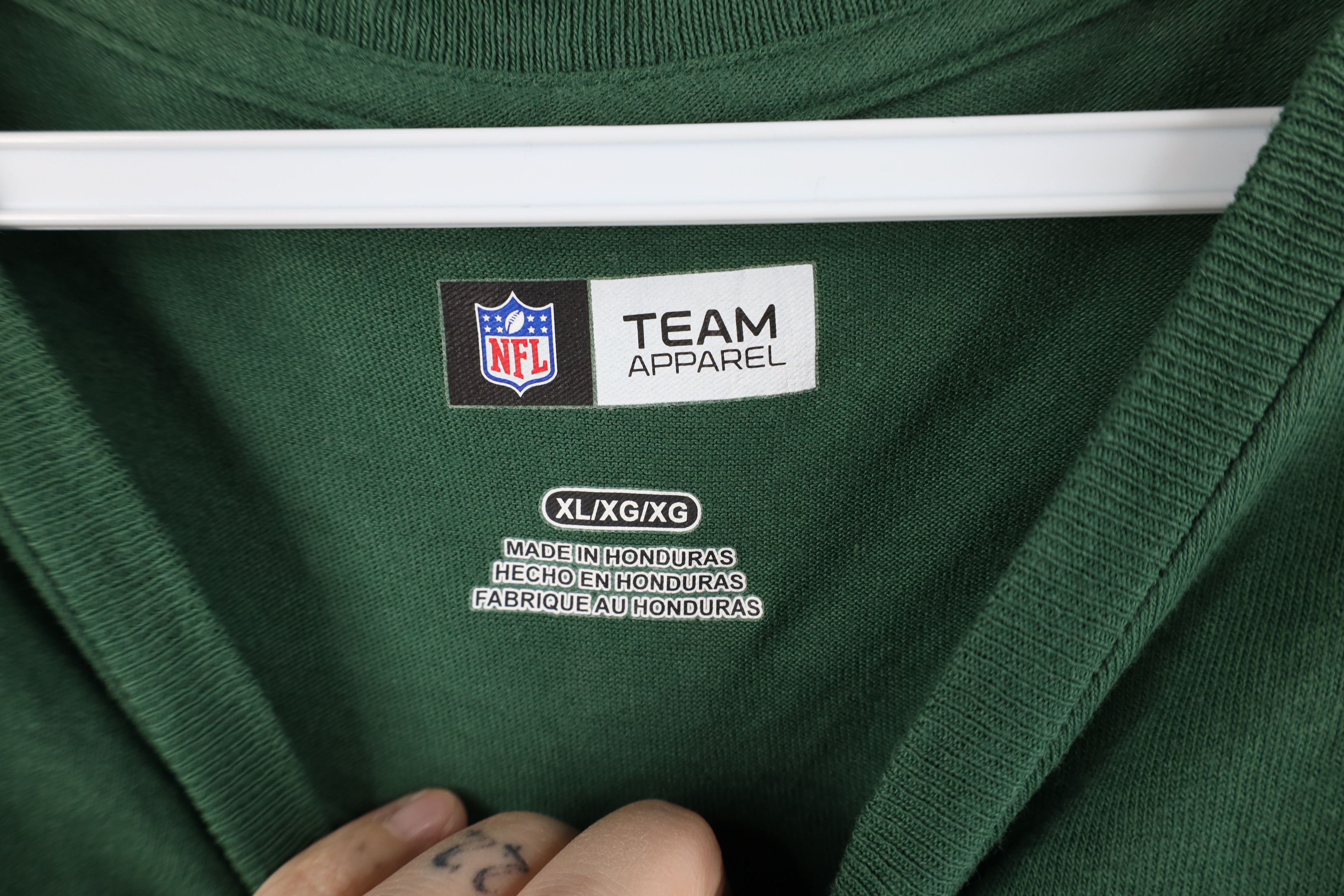 Vintage Y2K NFL NFC Champs Green Bay Packers Long Sleeve T-Shirt Size US XL / EU 56 / 4 - 8 Thumbnail