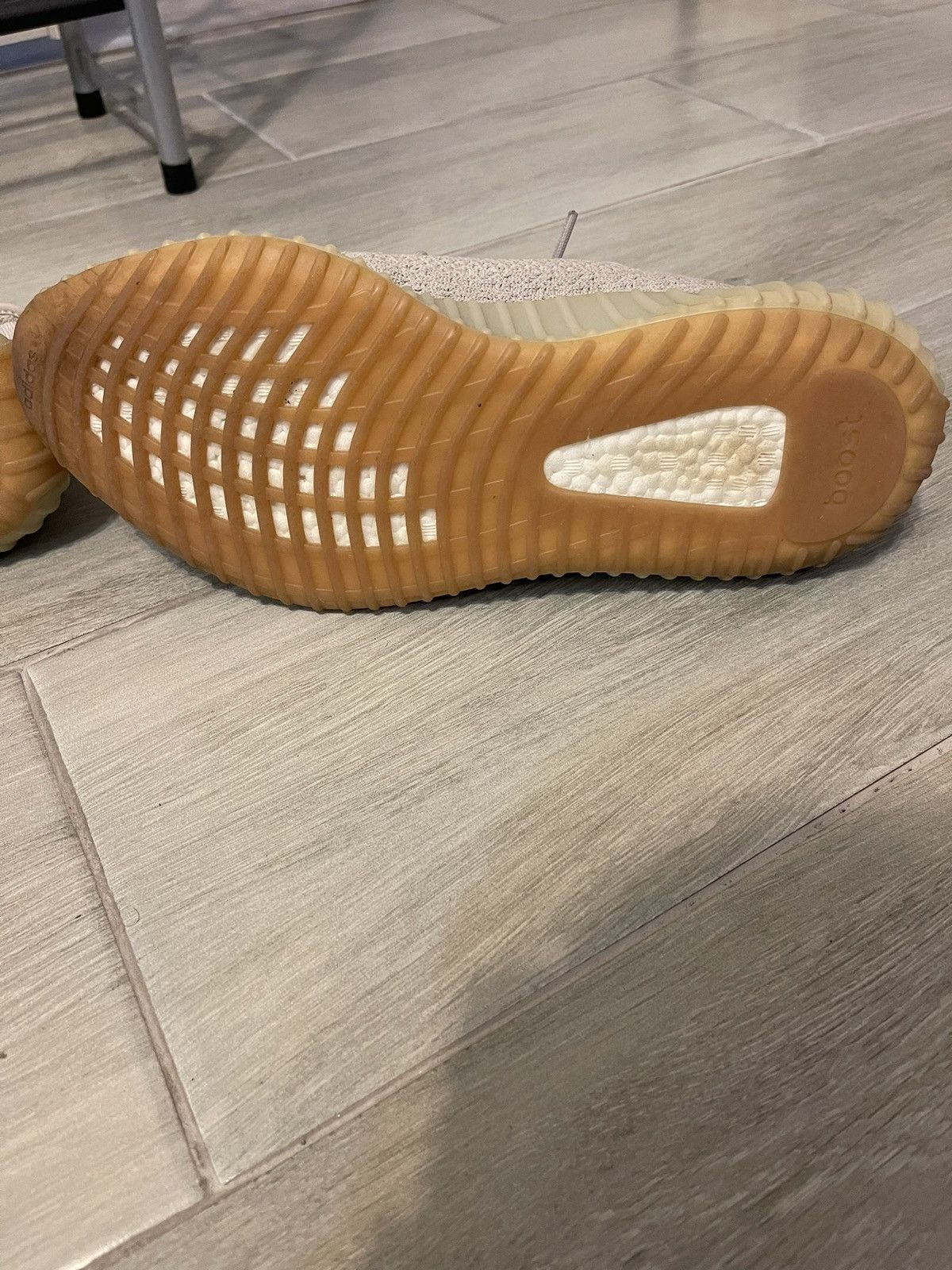 Adidas × Kanye West Yeezy Boost 350 V2 Sesame 2018 Size US 11.5 / EU 44-45 - 9 Thumbnail