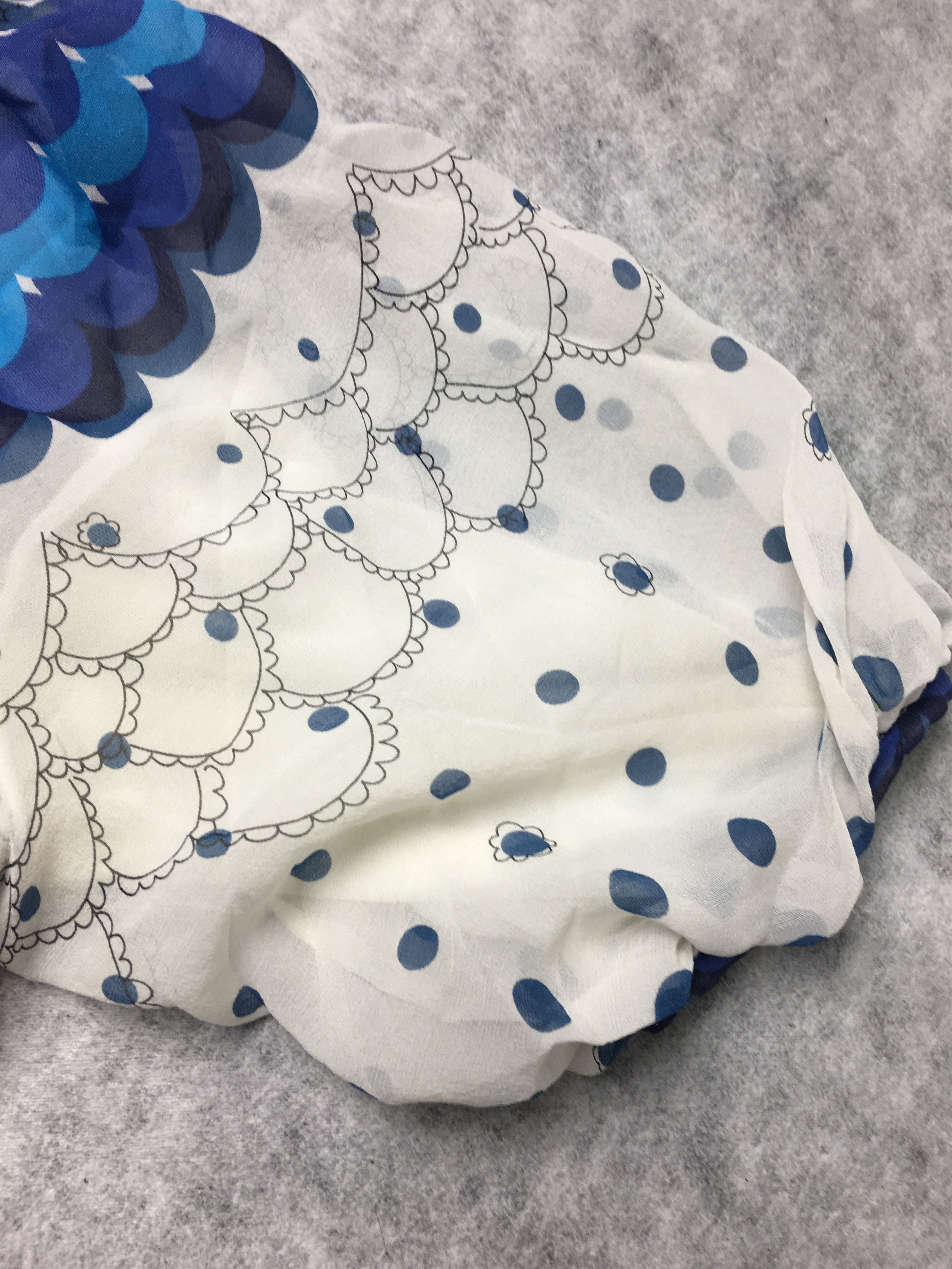 Miu Miu Vintage 90s MIU MIU Silk Dress Mare Print Size M Size M / US 6-8 / IT 42-44 - 8 Thumbnail