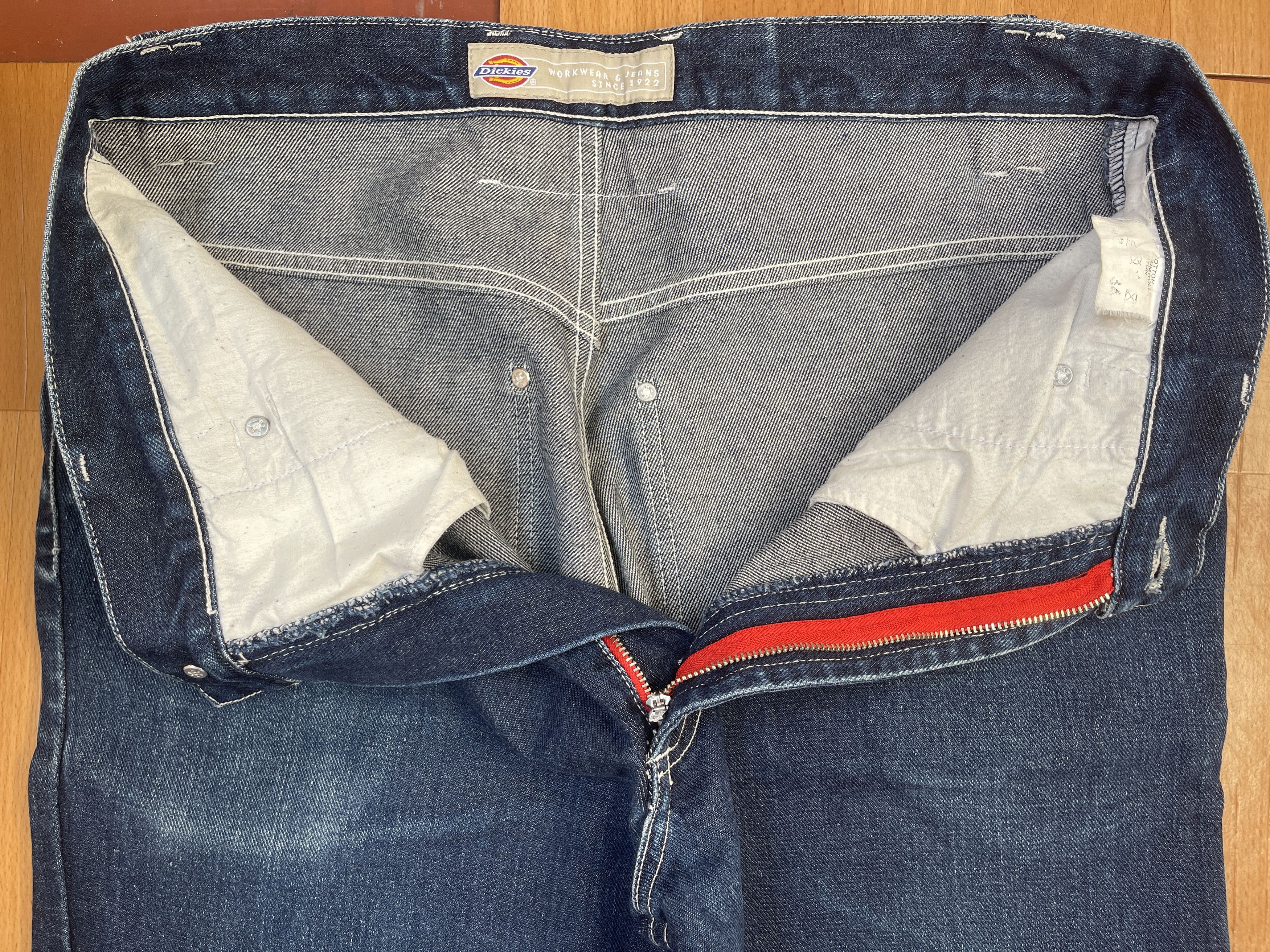 Dickies Dickies jeans, vintage baggy Big Daddy hip hop 90s skater 32 Size US 32 / EU 48 - 9 Thumbnail