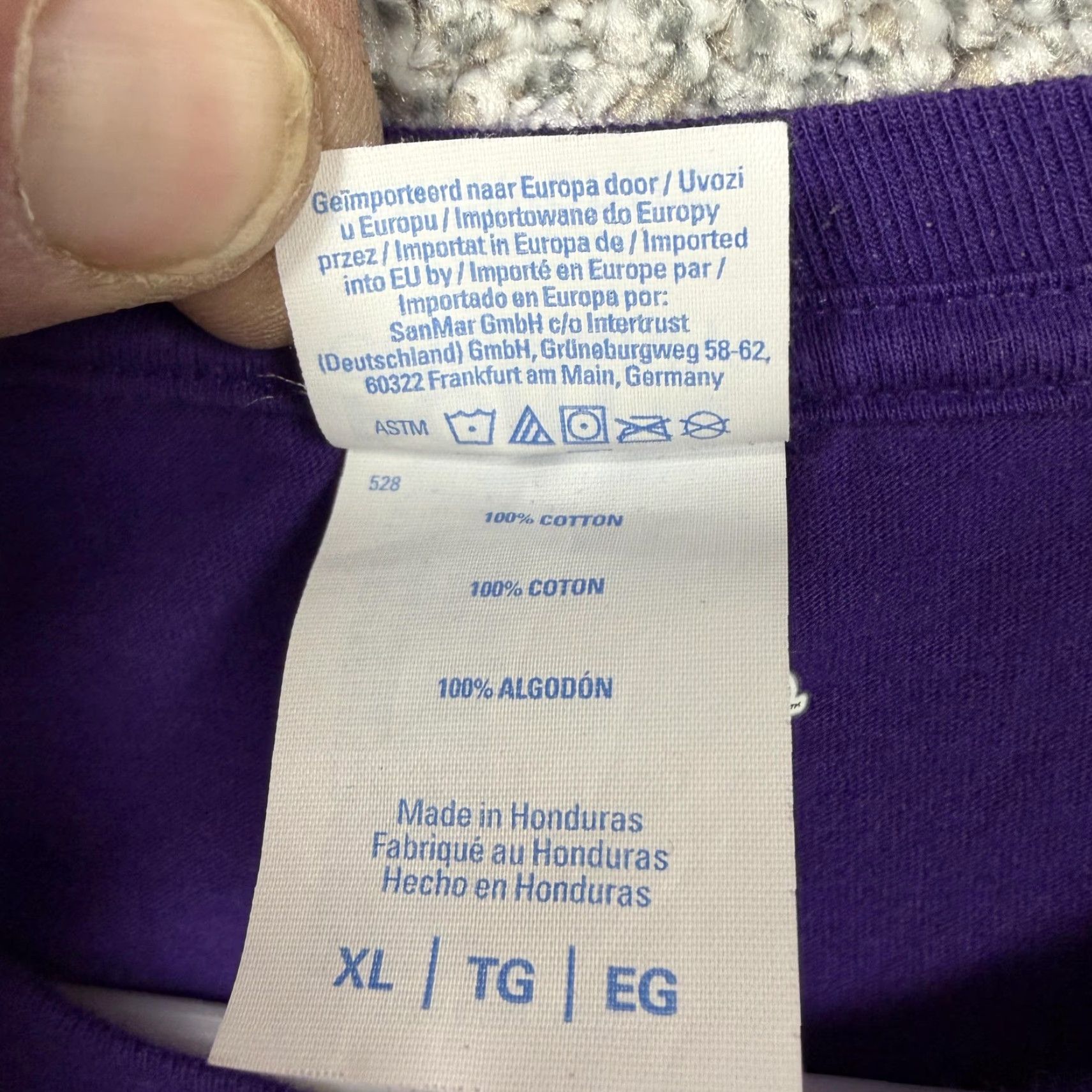 Port & Company Rugrats Nickelodeon T-Shirt Mens XL Purple Short Sleeve Cartoon 90s Kidcore Crew Neck Graphic Print Multicolor Rugrats Logo Size US XL / EU 56 / 4 - 5 Thumbnail