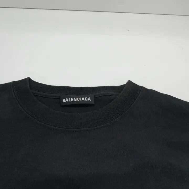 Balenciaga Balenciaga Balenciaga Logo Print Loose Fit TShirt for Men Size US S / EU 44-46 / 1 - 4 Thumbnail