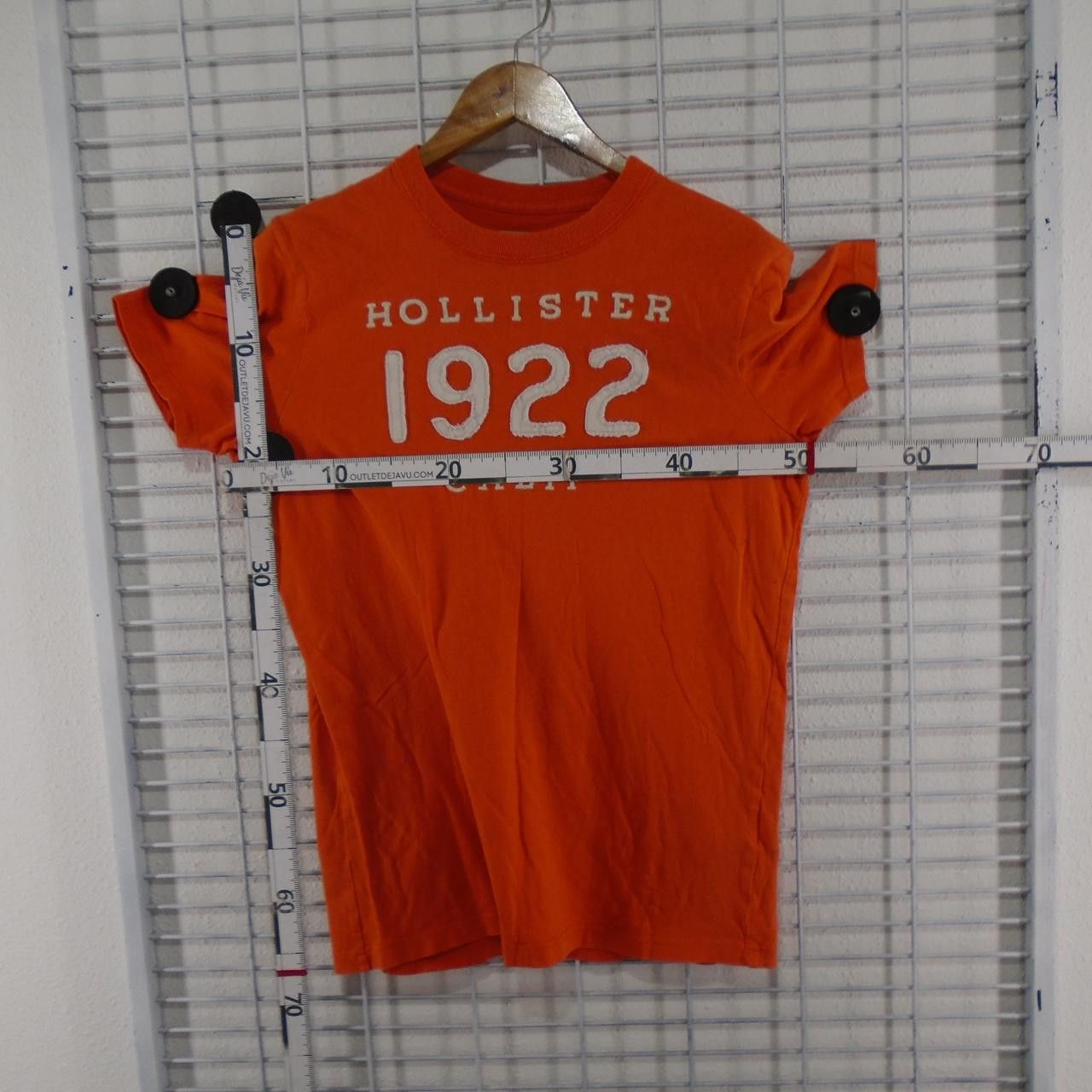 Hollister Men's T-Shirt Hollister. Orange. M. Used. Good Size US M / EU 48-50 / 2 - 7 Thumbnail