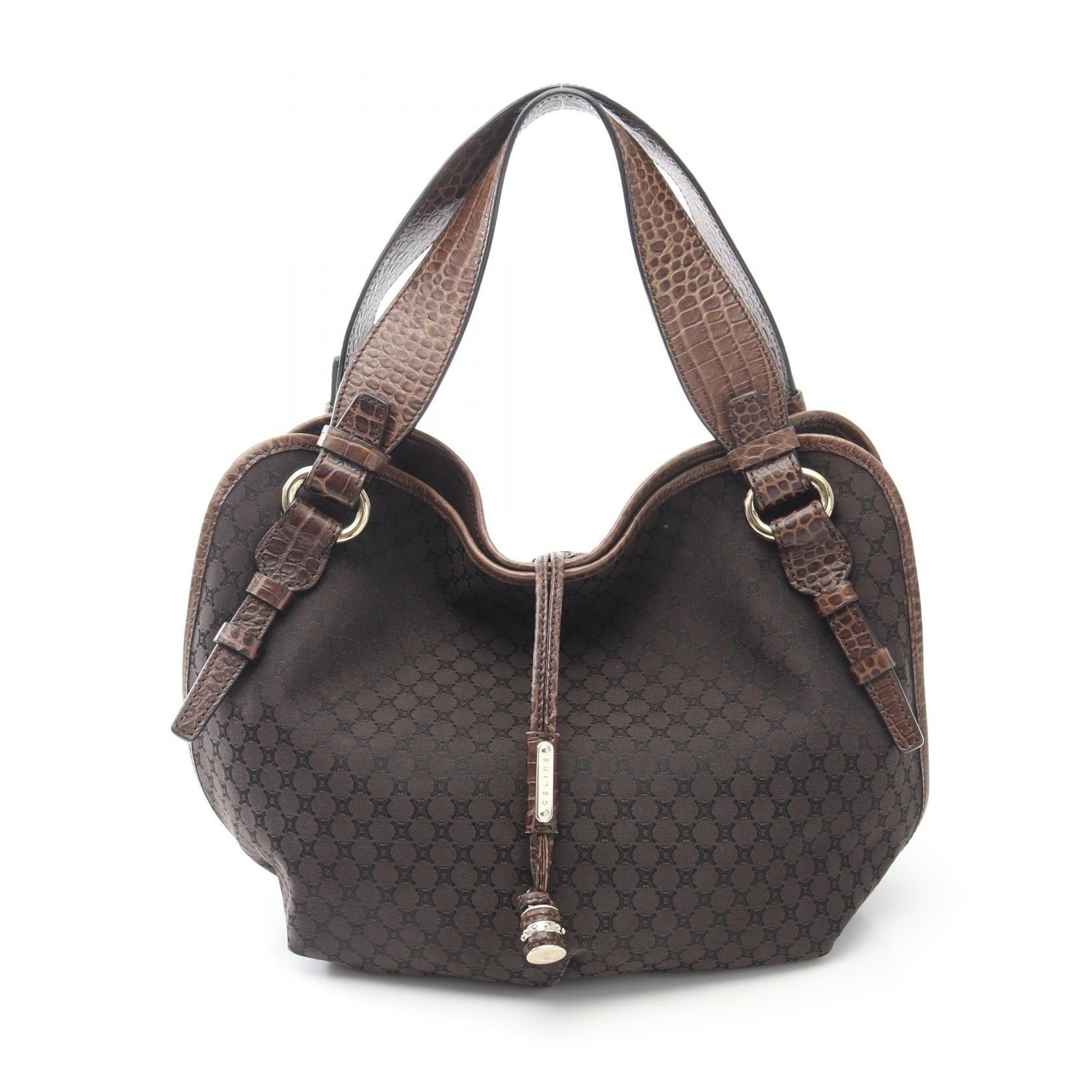 Celine Celine CELINE Bittersweet Macadamus Leather Handbag Leather Handbag DUTY FREE for USA Size ONE SIZE - 1 Thumbnail
