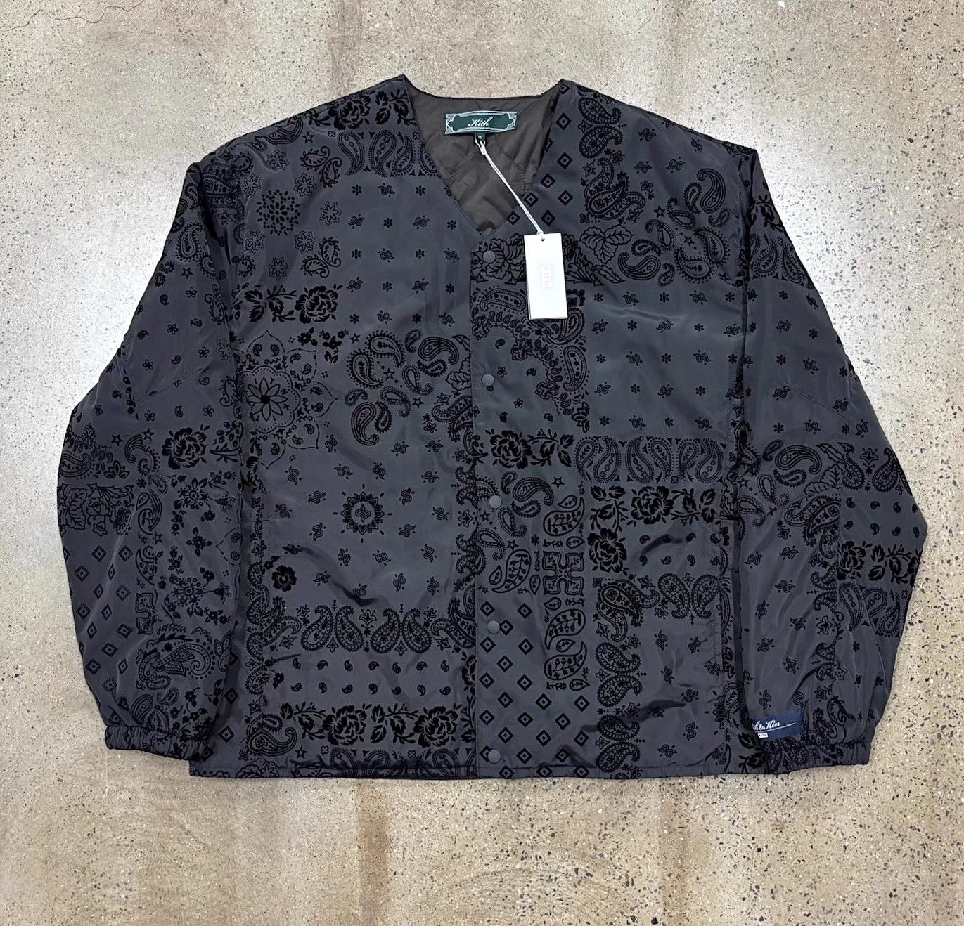 Kith Kith Paisley Quilted Nylon Bomber Jacket M Size US M / EU 48-50 / 2 - 1 Thumbnail