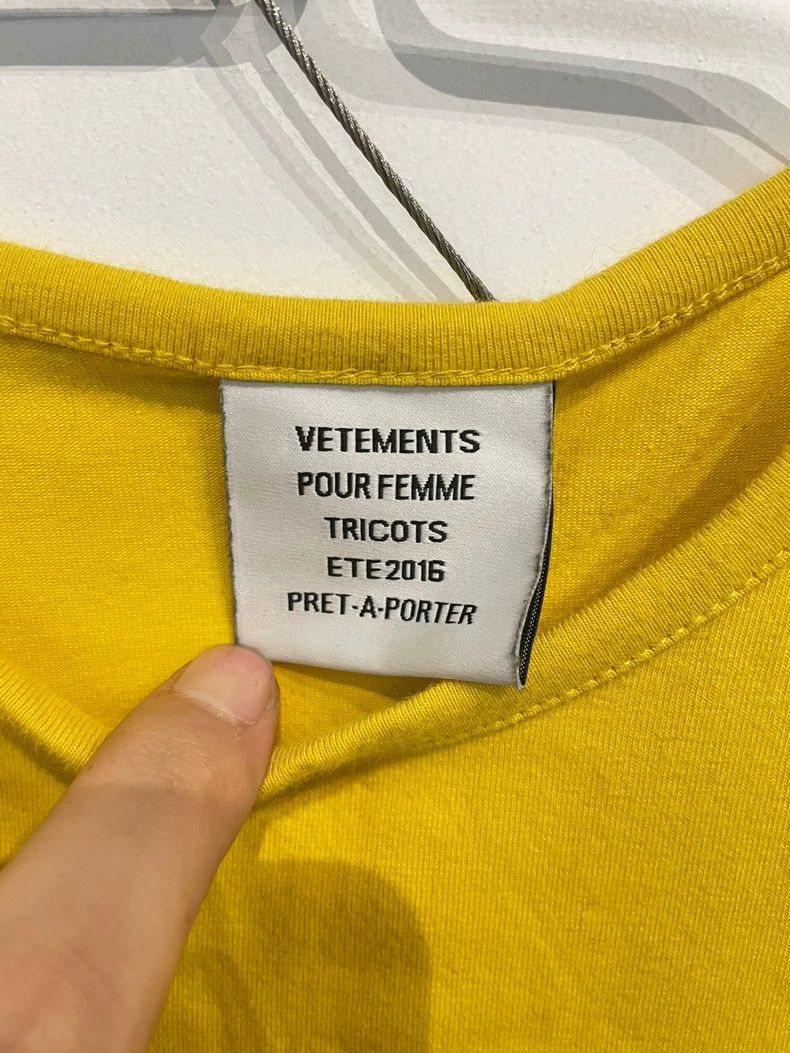 Vetements Vetements DHL Size US M / EU 48-50 / 2 - 2 Thumbnail
