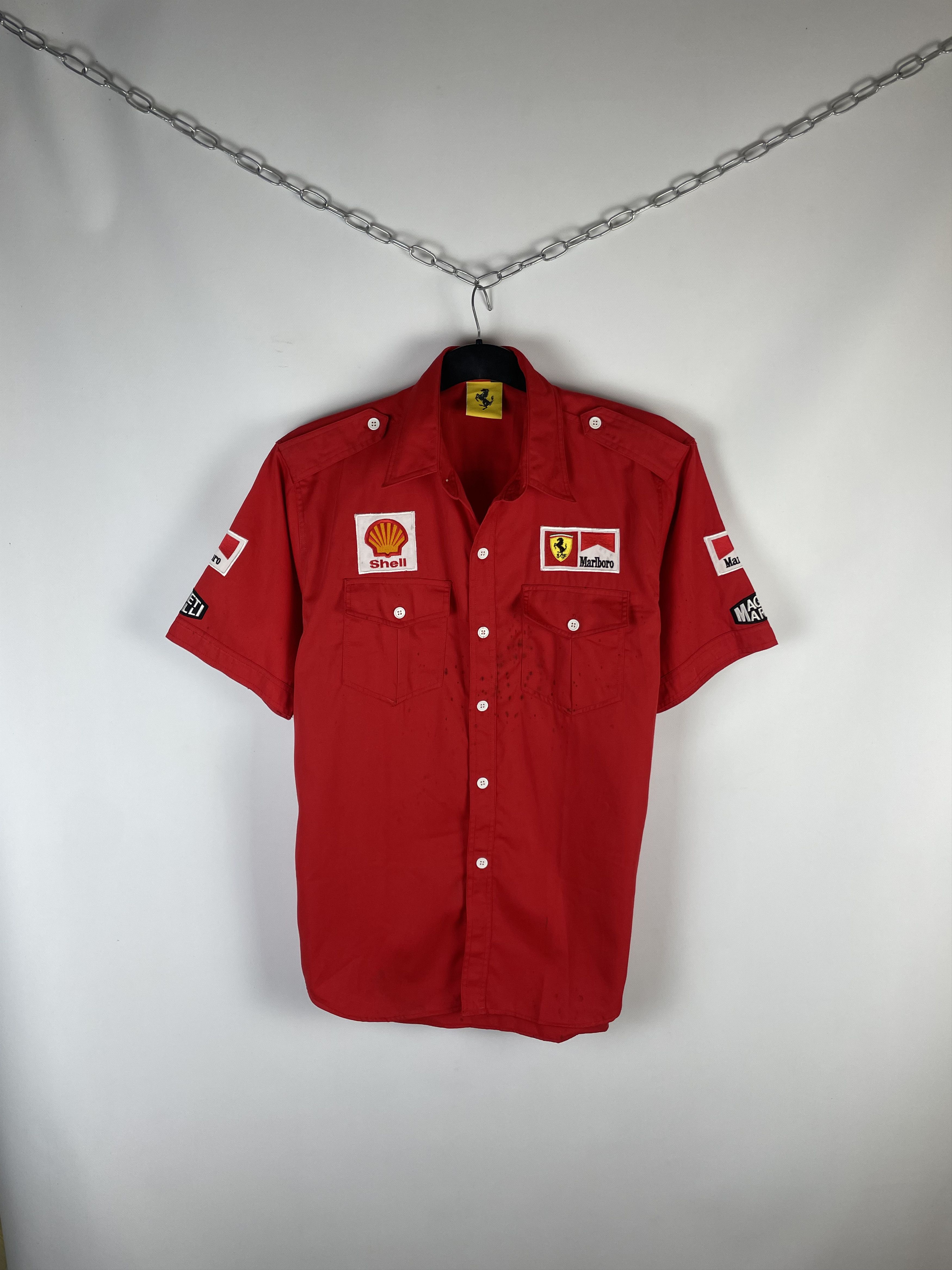 Ferrari Vintage Ferrari shirt racing Size US XL / EU 56 / 4 - 1 Thumbnail