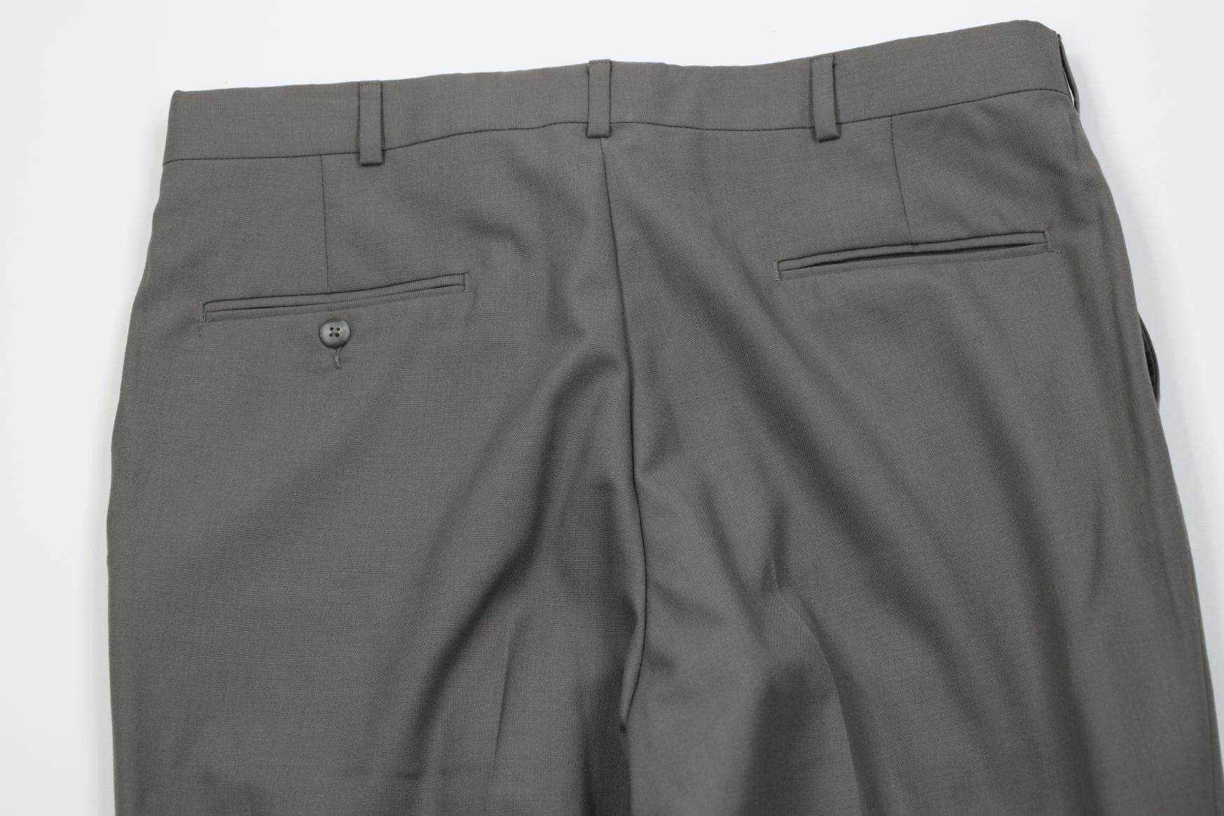 Vintage Vintage 70s Streetwear Wool Knit Flared Wide Leg Chino Pants Size US 36 / EU 52 - 10 Thumbnail