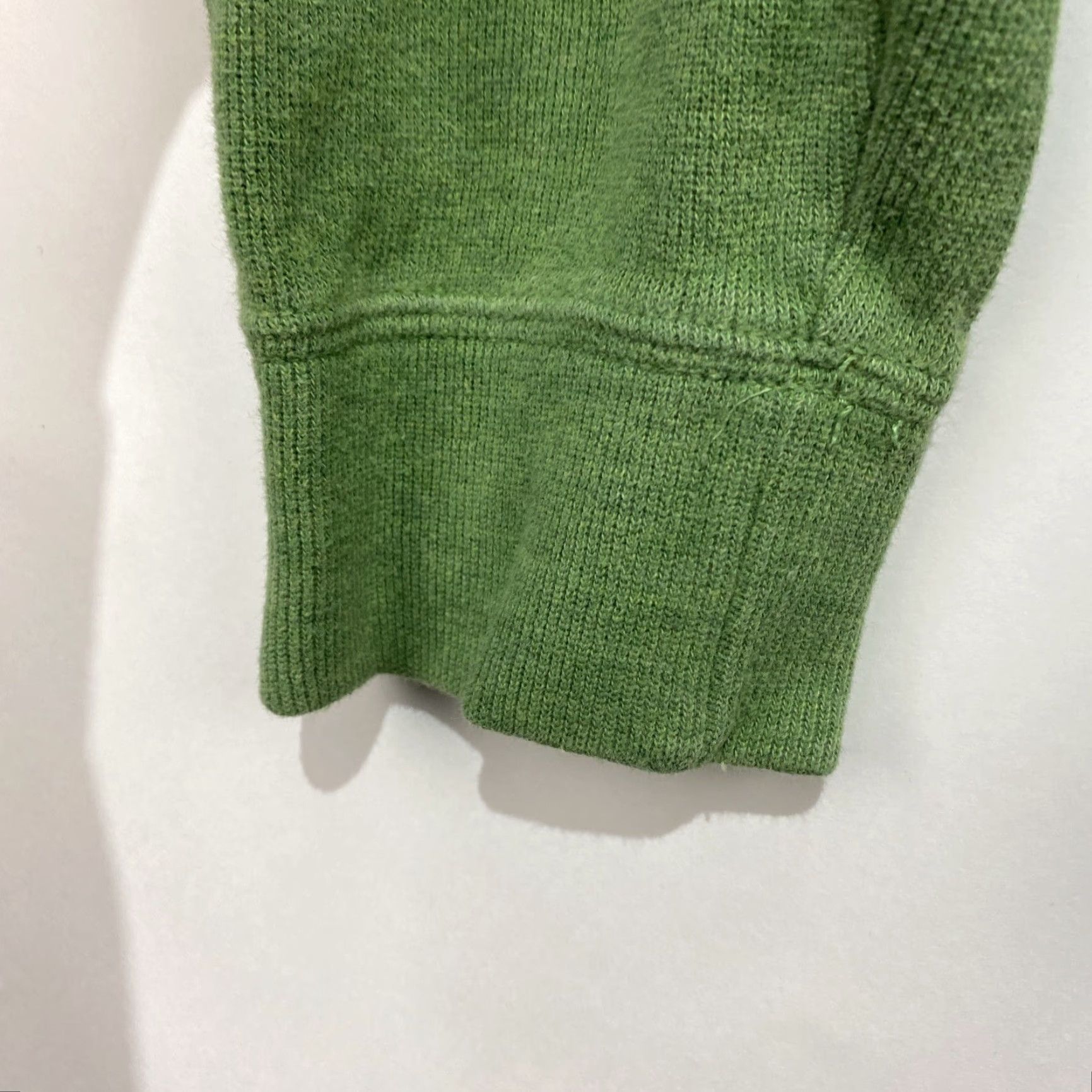 Polo Ralph Lauren Polo Ralph Lauren Pullover 1/4 Zip Sweater L Men Green Embroidered Logo Knit Cotton Mock Neck Zip Size US L / EU 52-54 / 3 - 5 Thumbnail