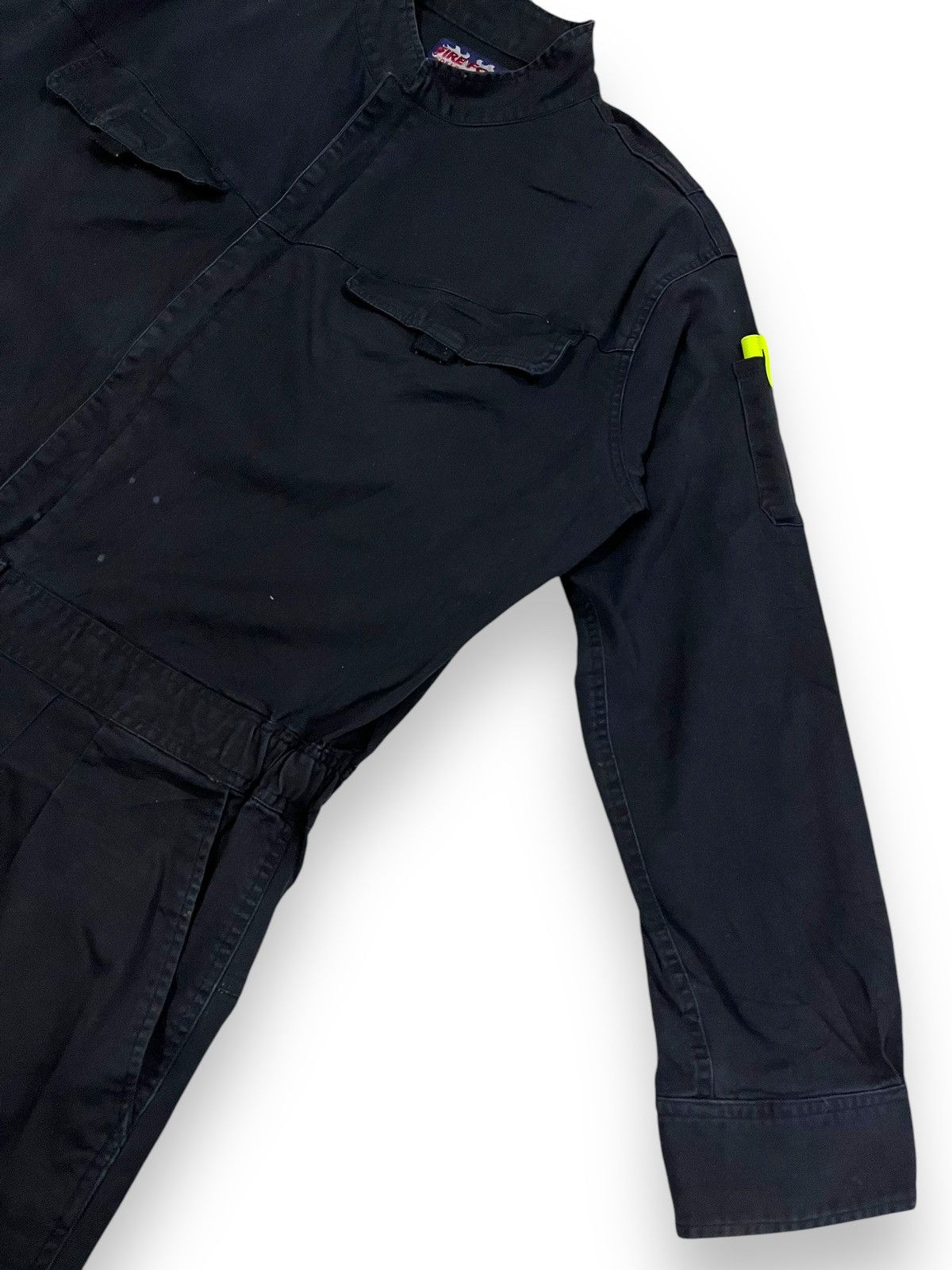 Japanese Brand VINTAGE WORKWEAR FIRE FOX WORLD ISLAND COVERALL JUMPSUIT Size US 39 - 4 Thumbnail