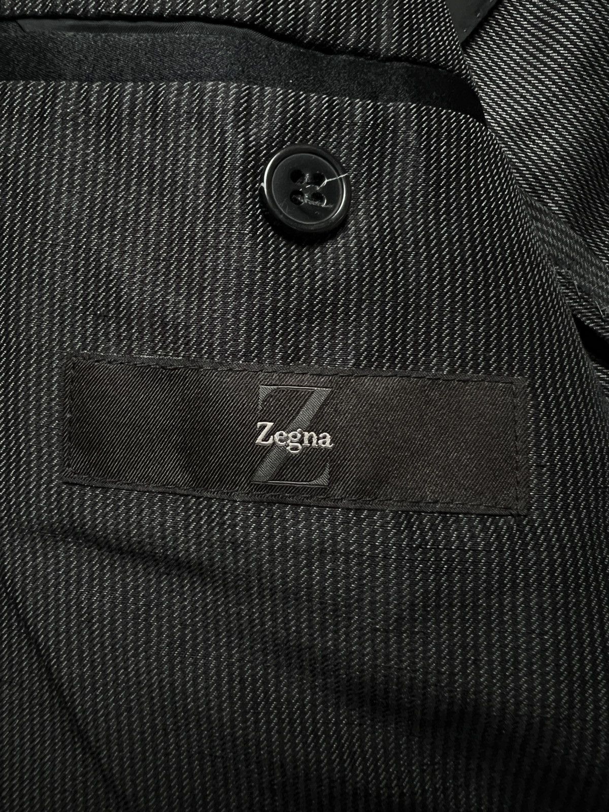 Z Zegna Ermenegildo Z Zegna Light 1DMNGO 50R Vintage Blazer Size 50R - 12 Thumbnail