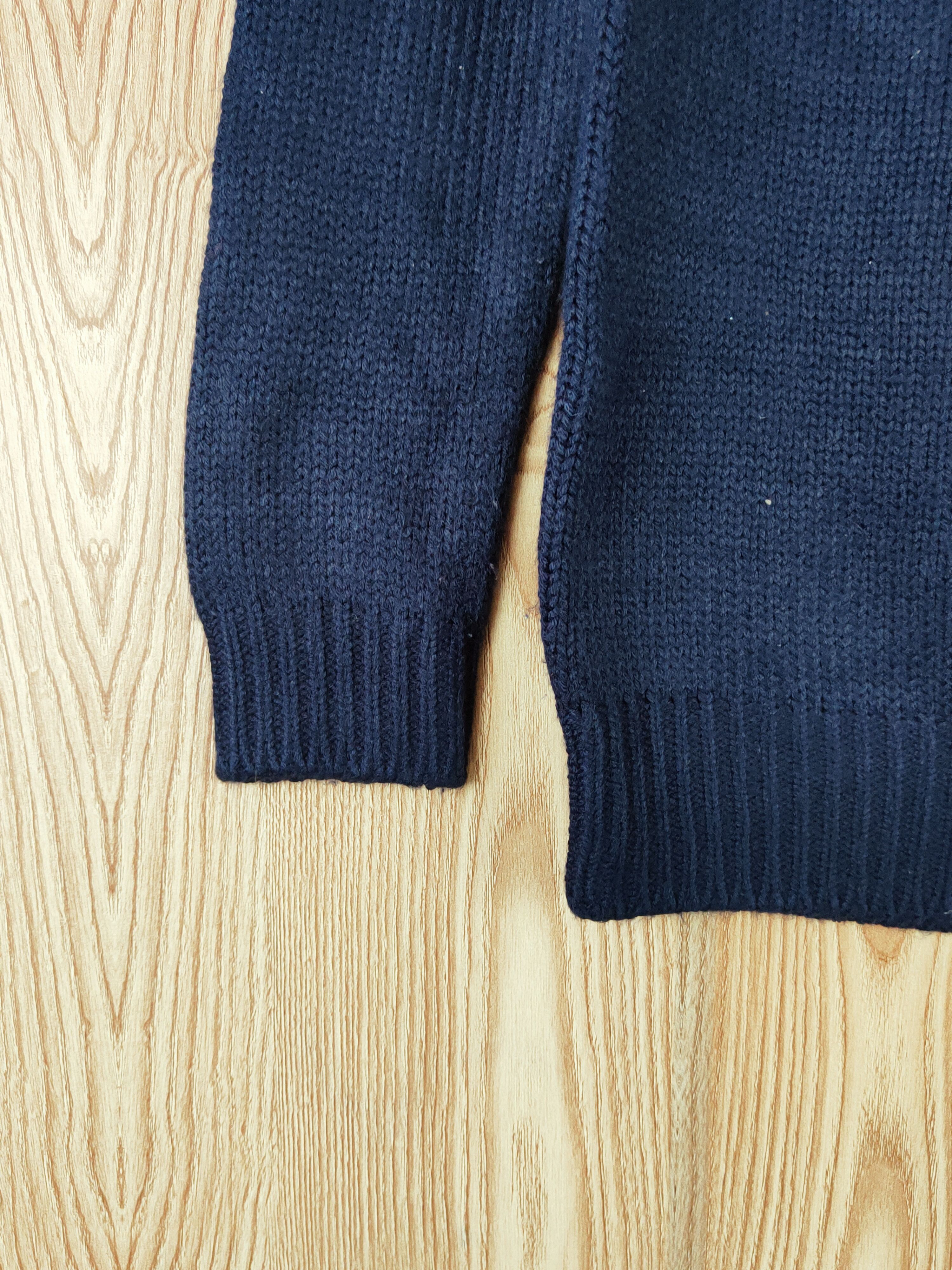 Japanese Brand Another Branch Navy Knitwear Sweatshirts #W660 Size US S / EU 44-46 / 1 - 4 Thumbnail