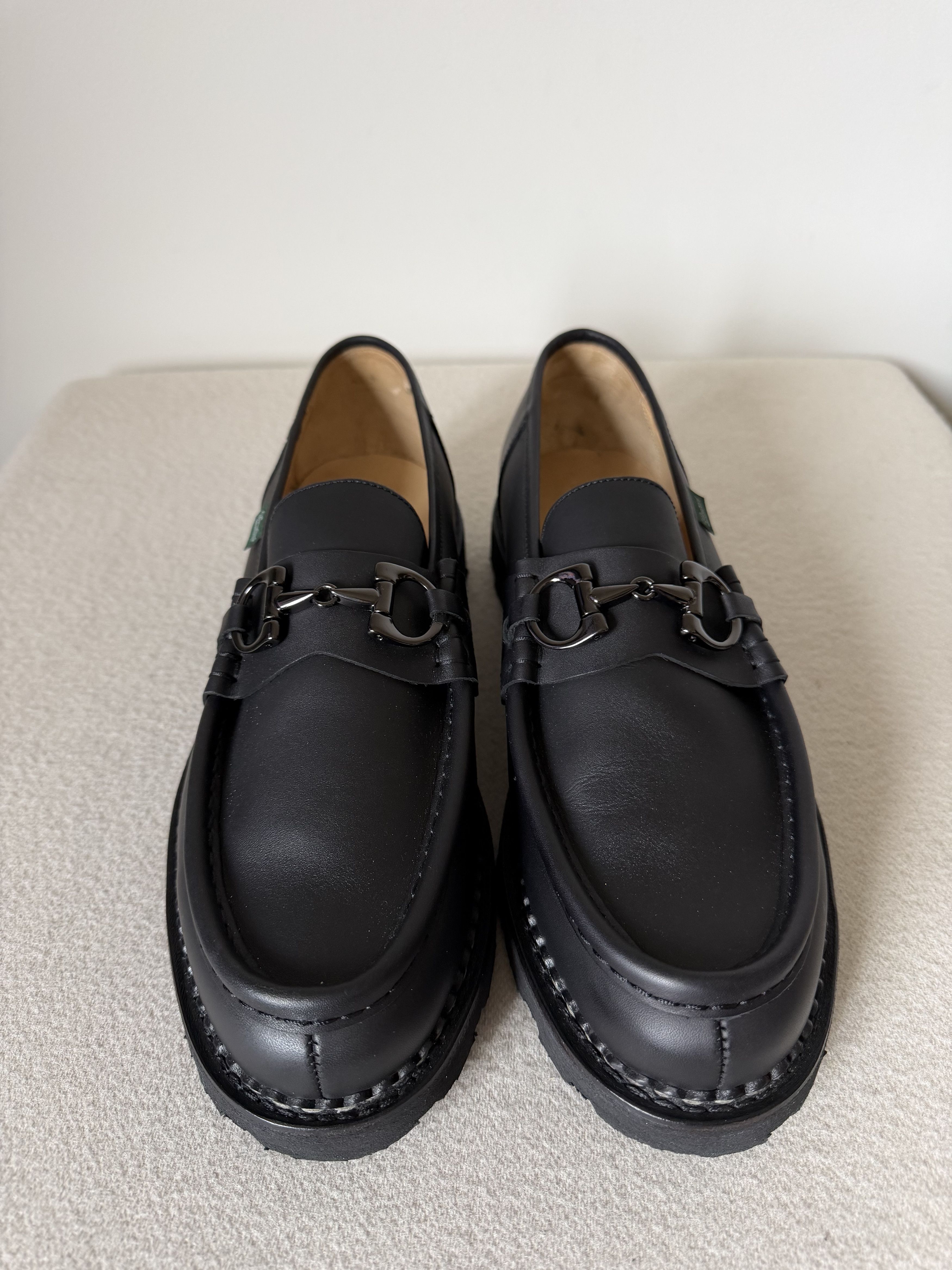 Paraboot Paraboot Reims Horsebit Loafers in Black Leather Size US 13 / EU 46 - 4 Thumbnail