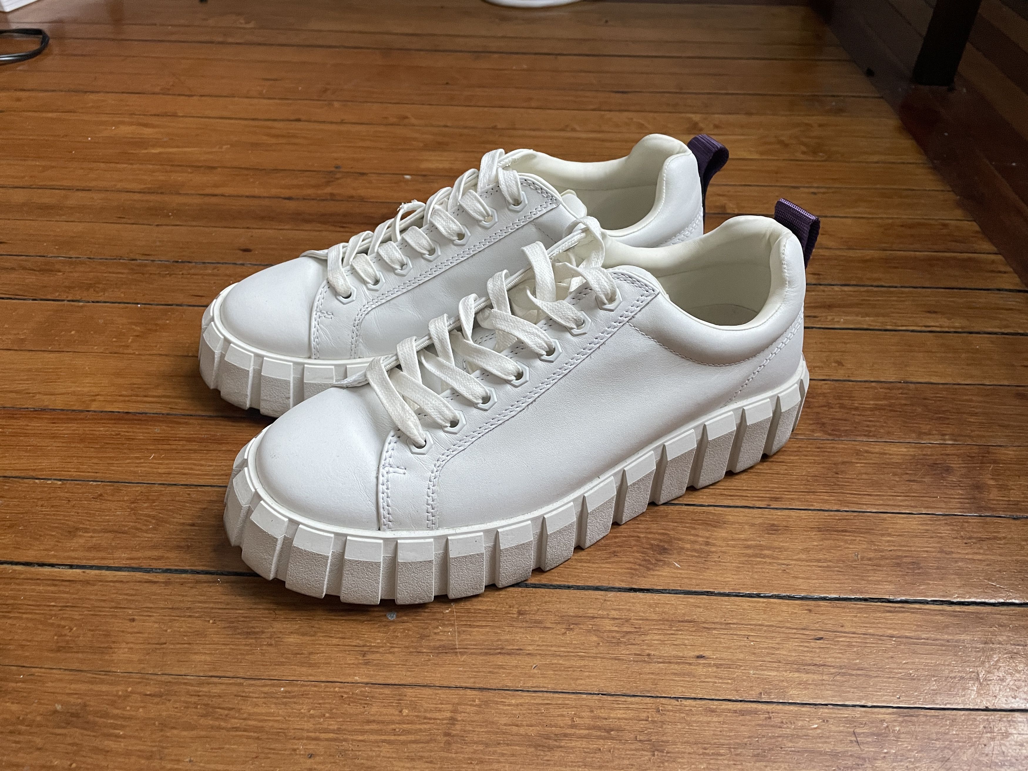 Eytys Eytys White Leather Odessa Sneakers | Grailed
