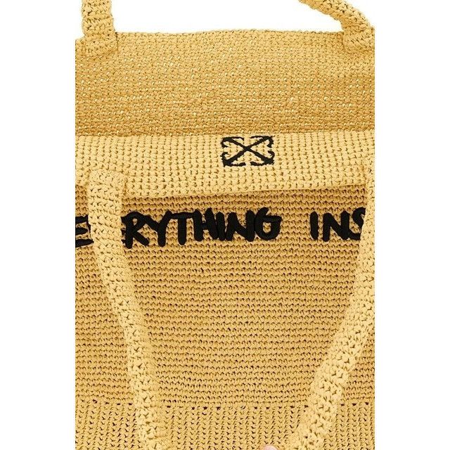 Off-White OFF WHITE Jitney Beige Tote Bag New Size ONE SIZE - 4 Thumbnail