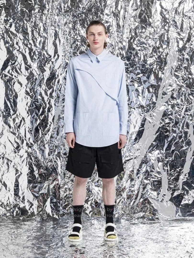 Japanese Brand Yuki Hashimoto Asymmetric Cut Shirt. Size US S / EU 44-46 / 1 - 2 Thumbnail