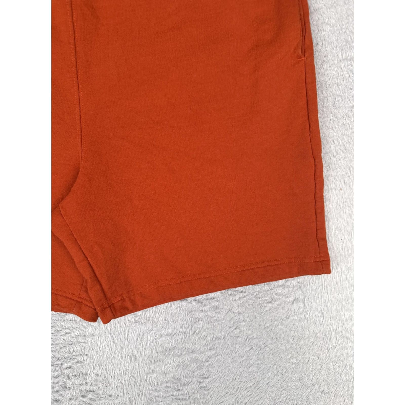 The North Face The North Face Shorts Mens L Orange Sweat Elastic Waist 8 Inseam Casual Size US 33 - 2 Thumbnail