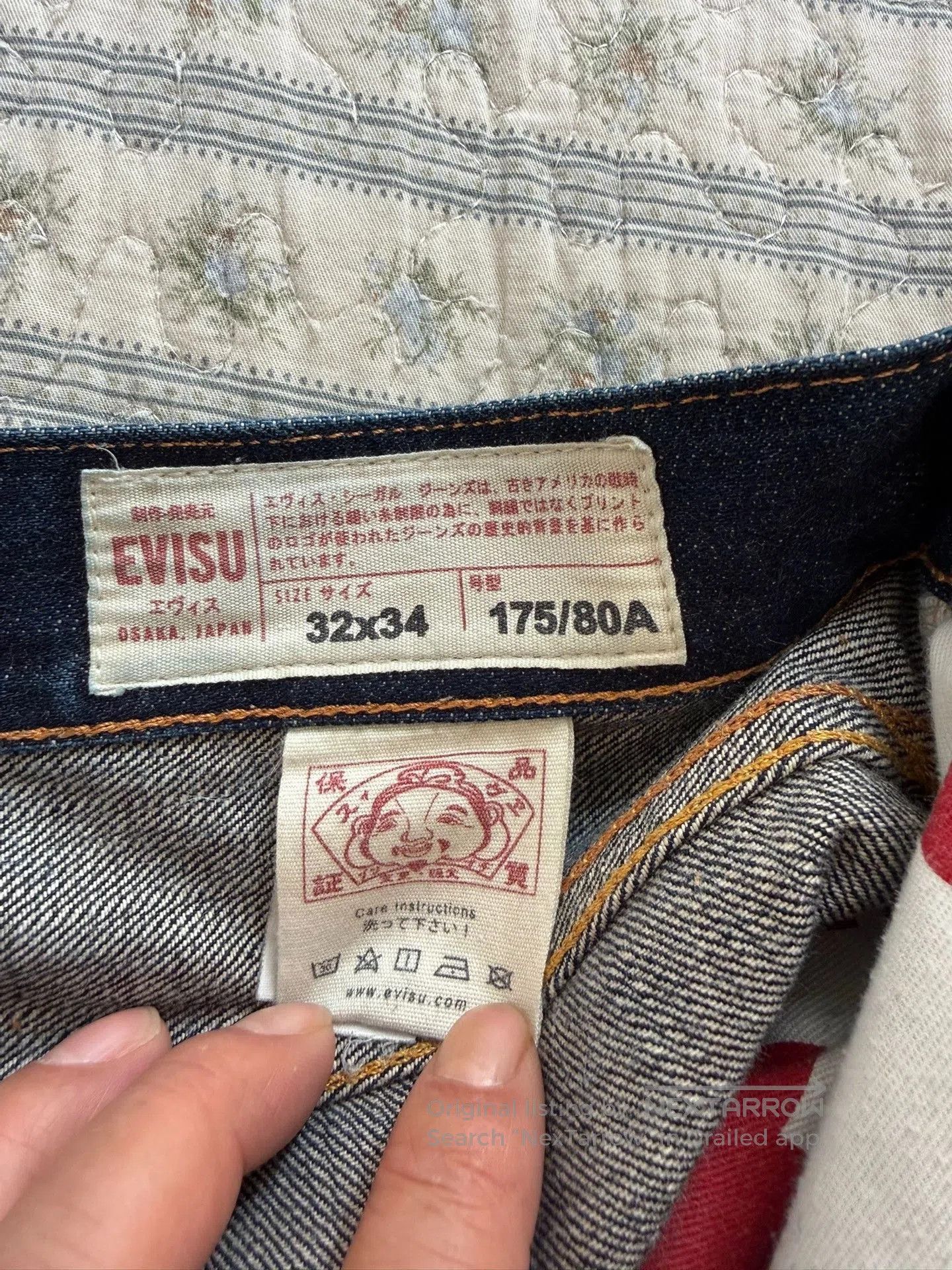 Evisu EVISU NO.2 2008 Selvedge Denim Jeans. Size US 31 - 5 Thumbnail