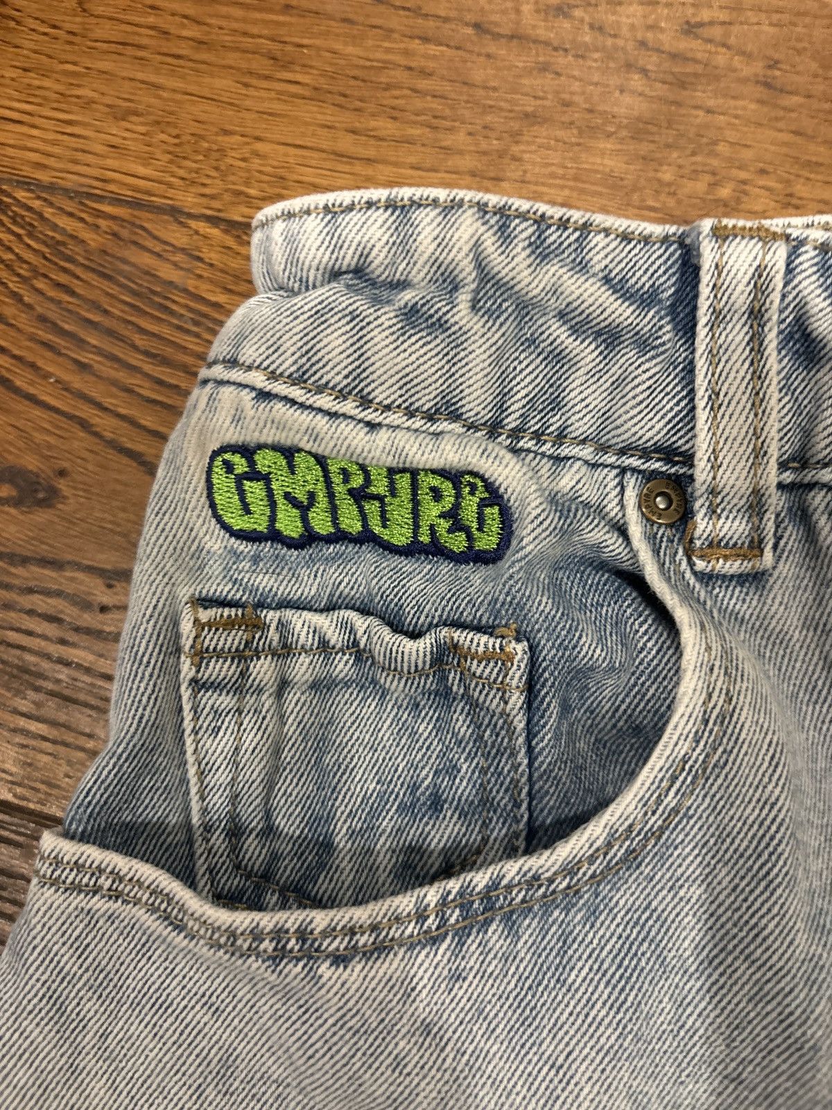 Zumiez Light Washed Baggy Wide Legged Jeans Size 27" / US 4 / IT 40 - 5 Thumbnail