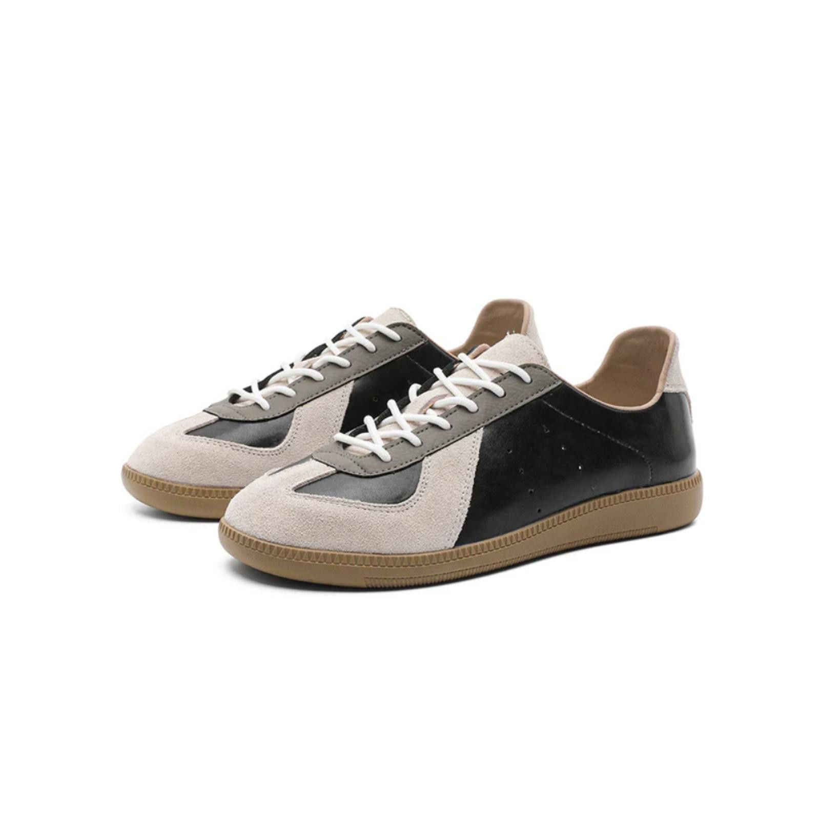 Vintage Contrast Panel Lace-Up Retro Trainers Size US 8 / EU 41 - 4 Thumbnail
